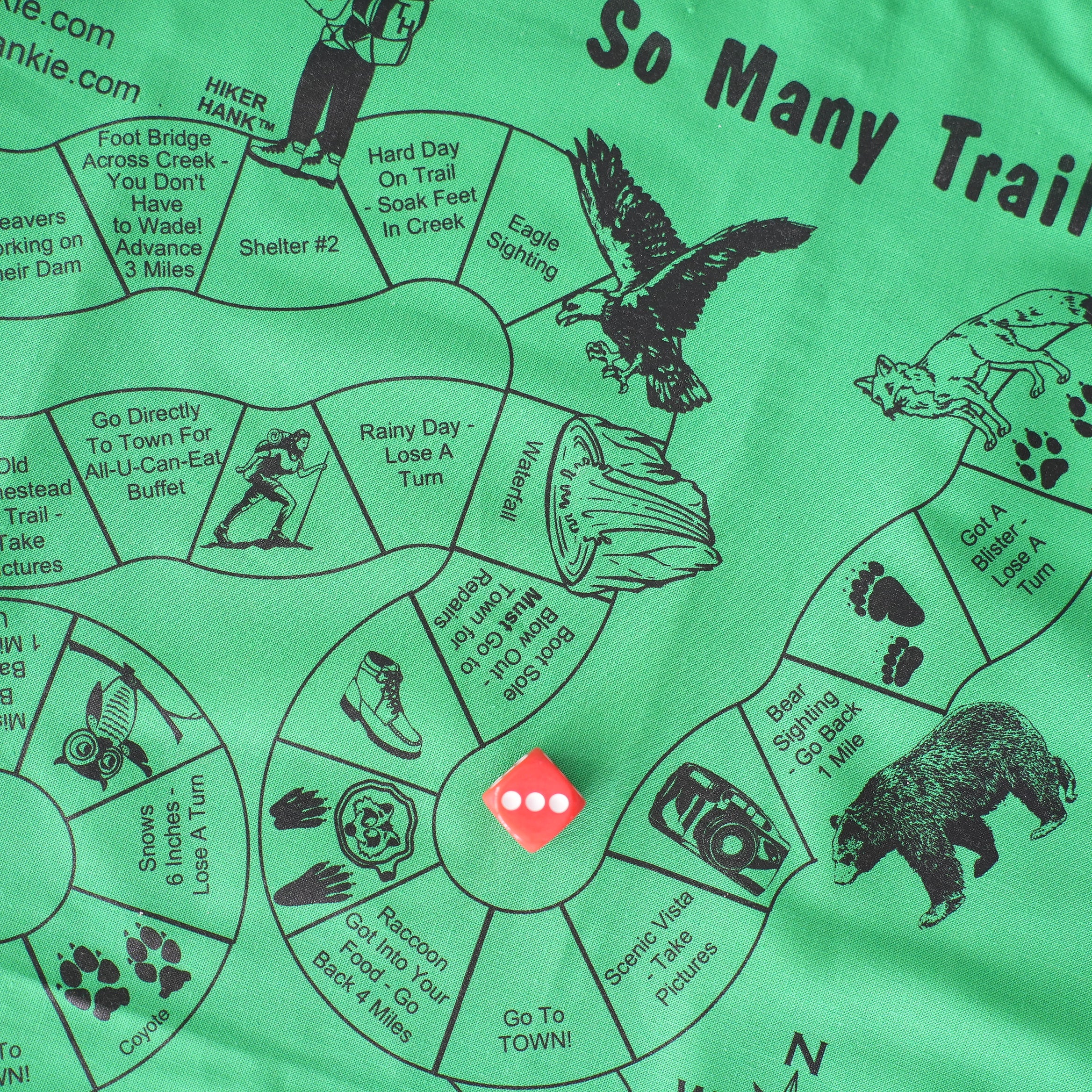 TRAIL HANKIE BANDANA SO MANY TRAILS...