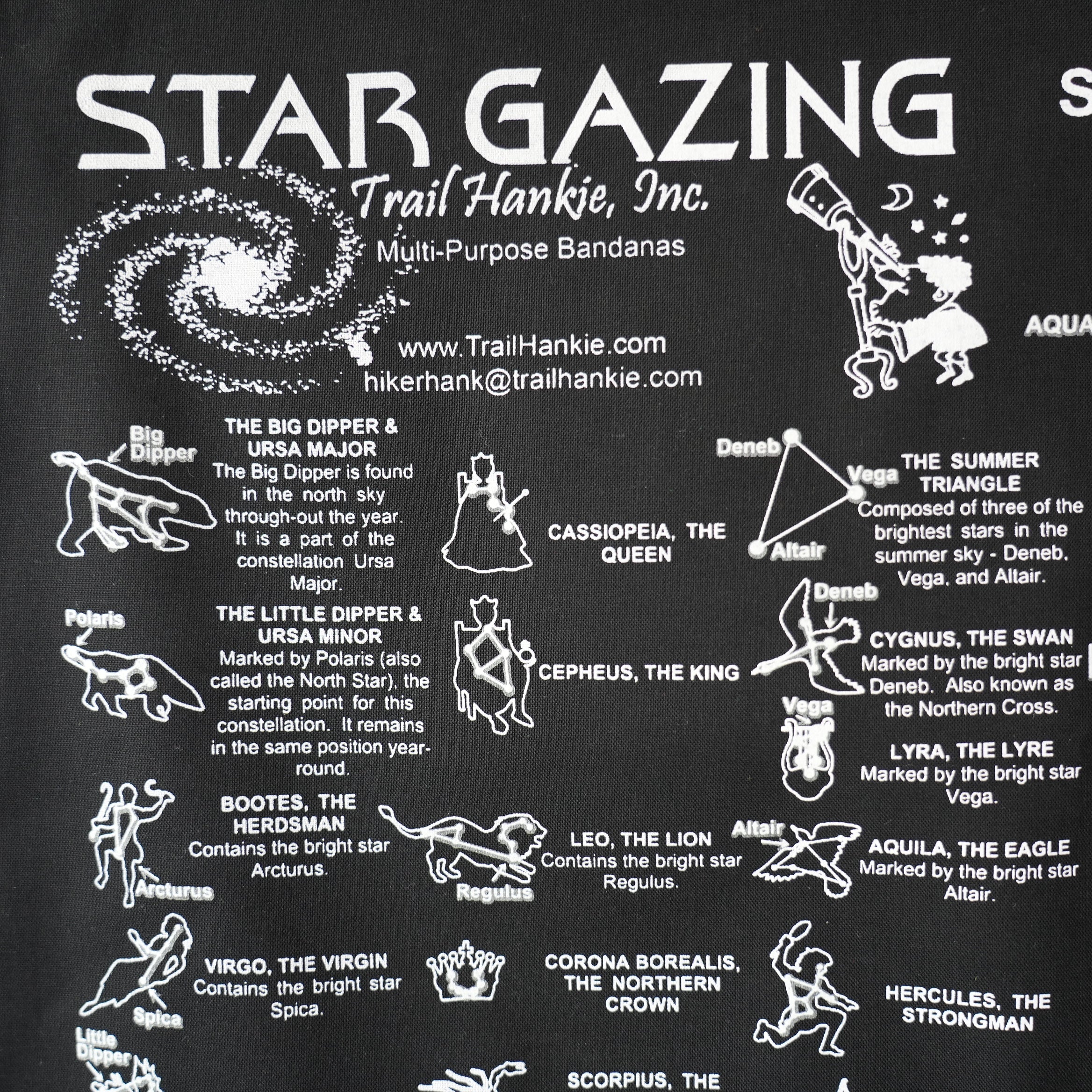 TRAIL HANKIE BANDANA STAR GAZING