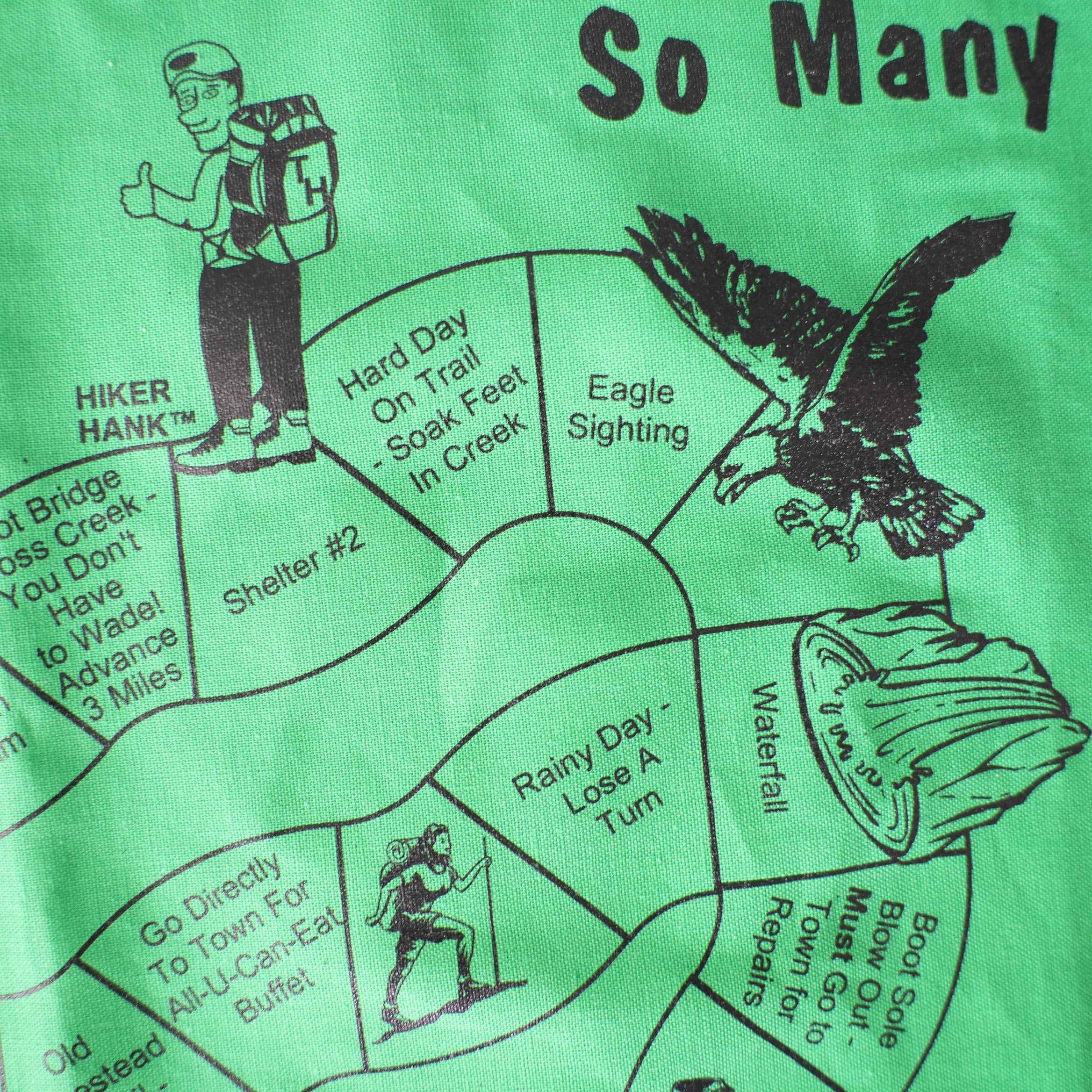 TRAIL HANKIE BANDANA SO MANY TRAILS...