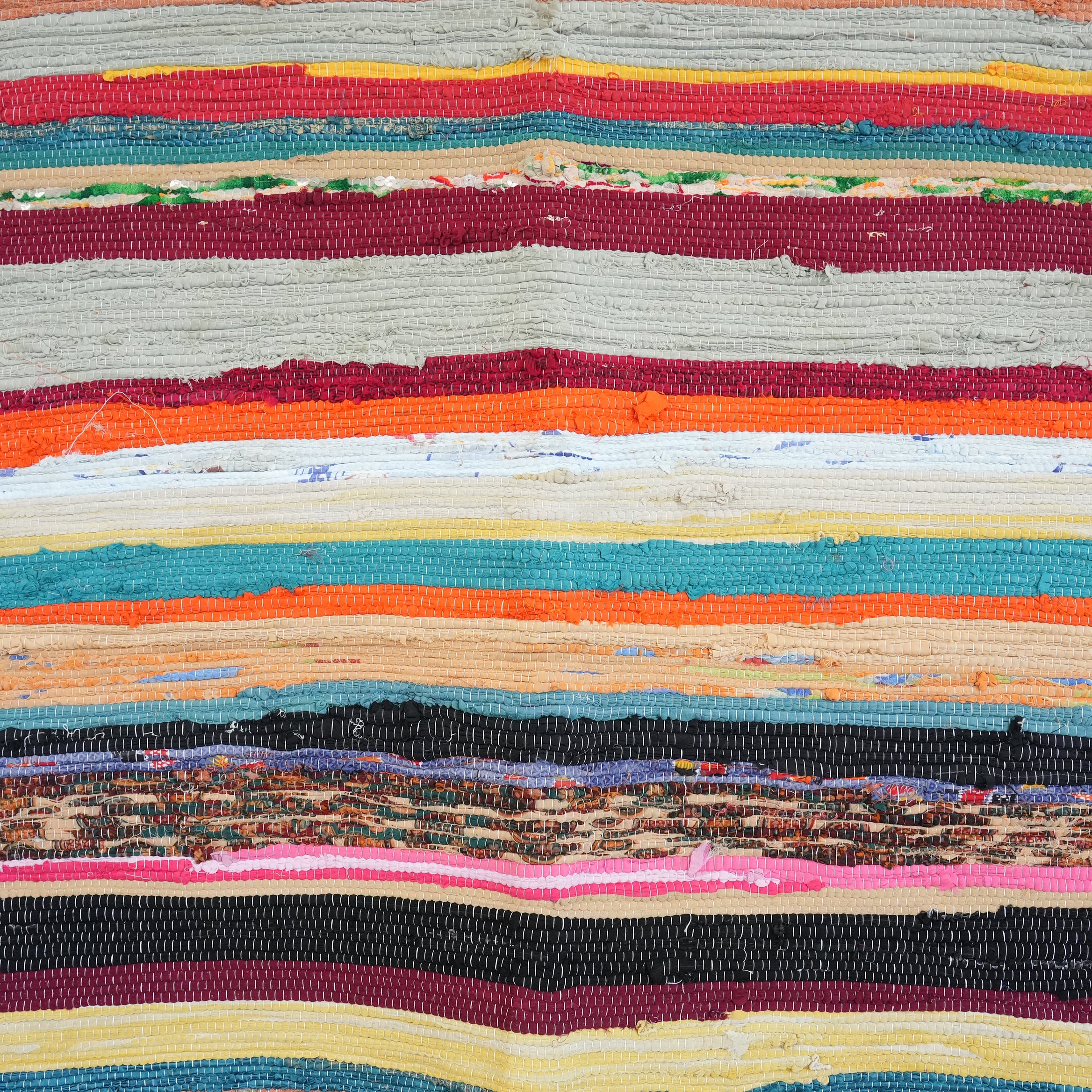 SCRAP FABRIC RUG B