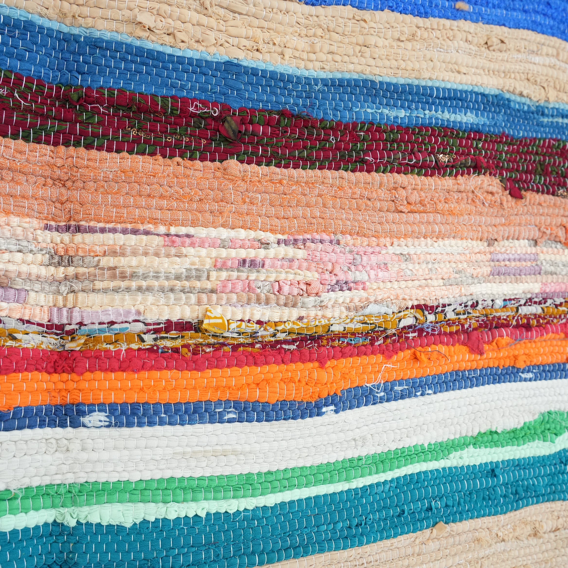 SCRAP FABRIC RUG B