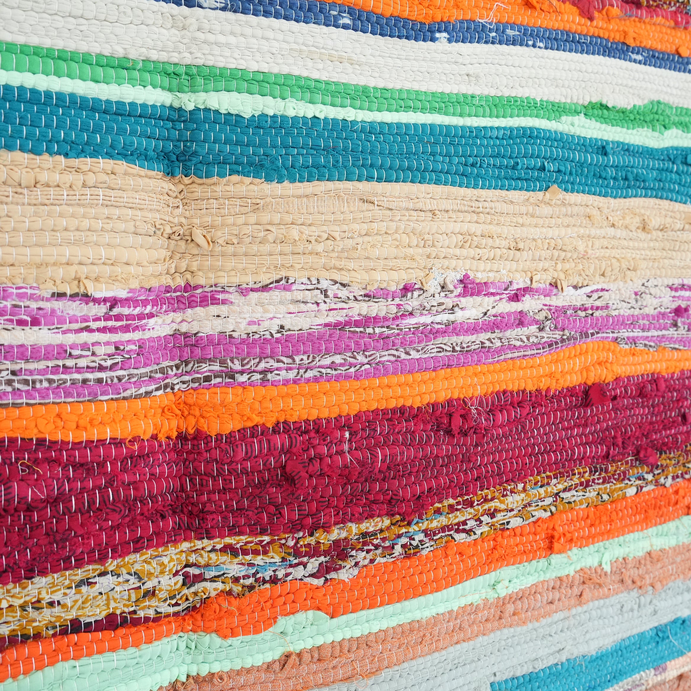 SCRAP FABRIC RUG B