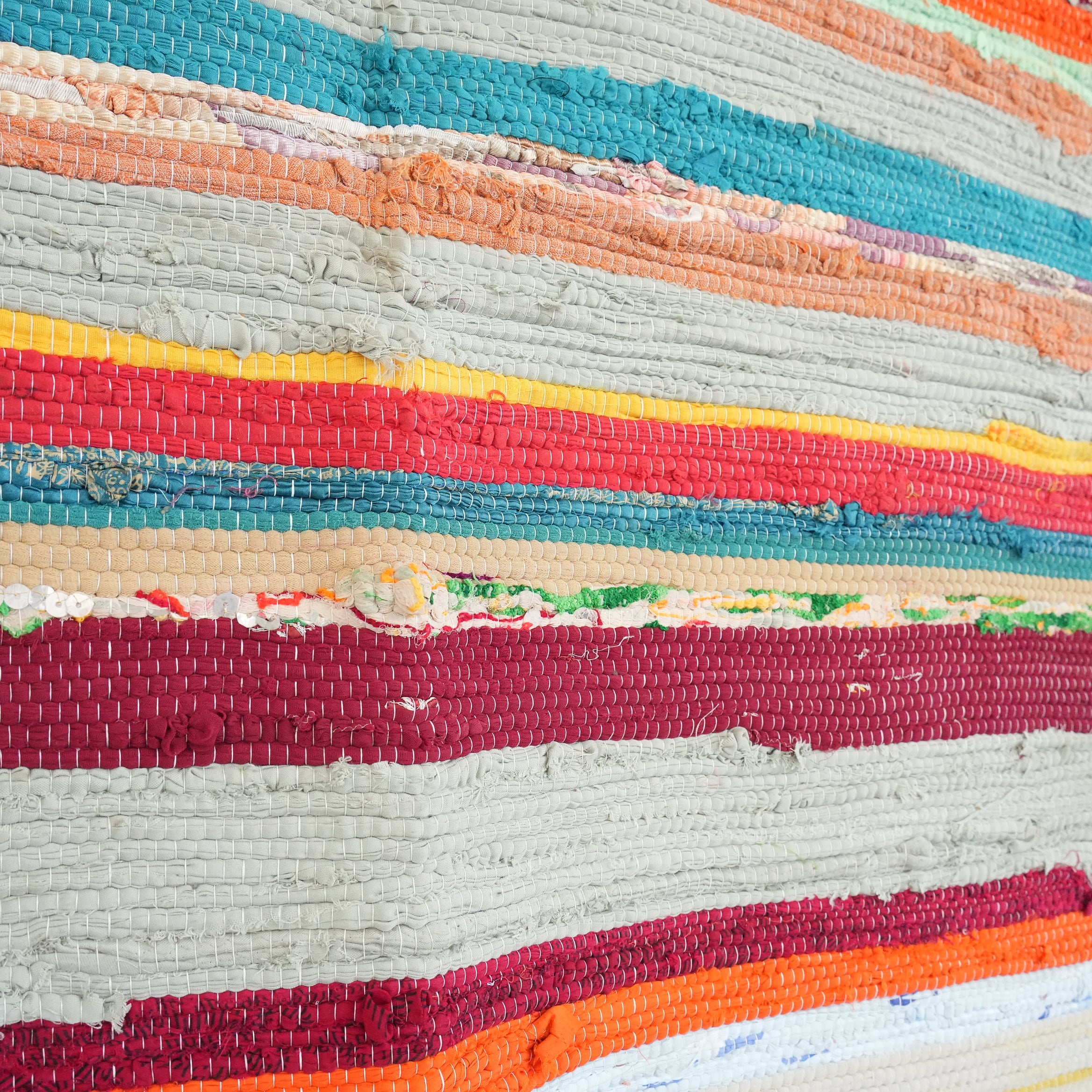 SCRAP FABRIC RUG B