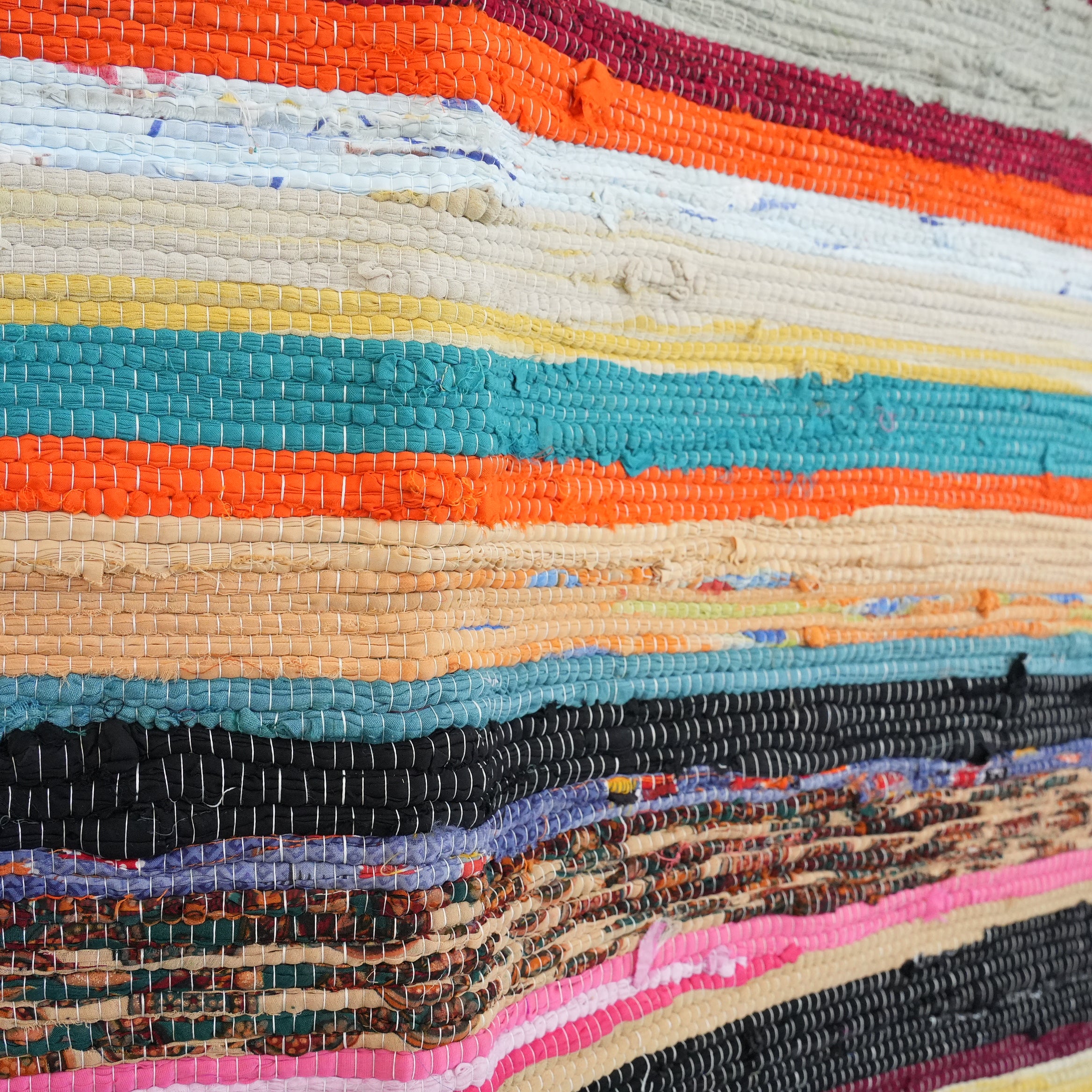 SCRAP FABRIC RUG B