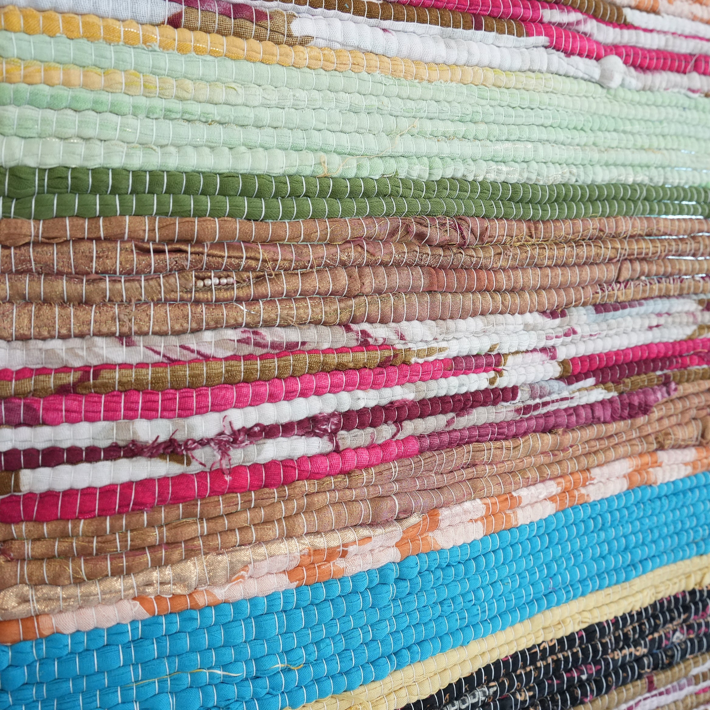 SCRAP FABRIC RUG C