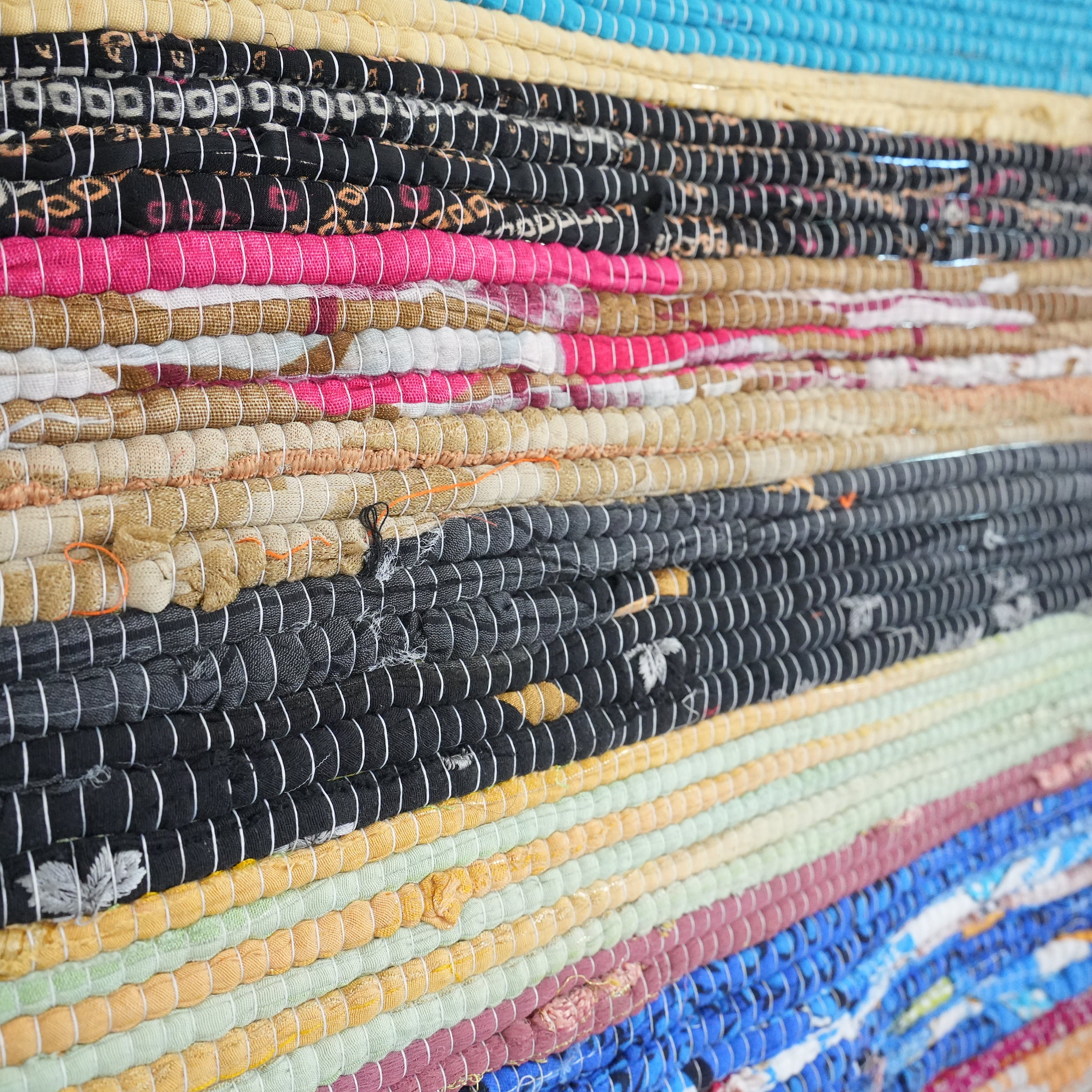 SCRAP FABRIC RUG C