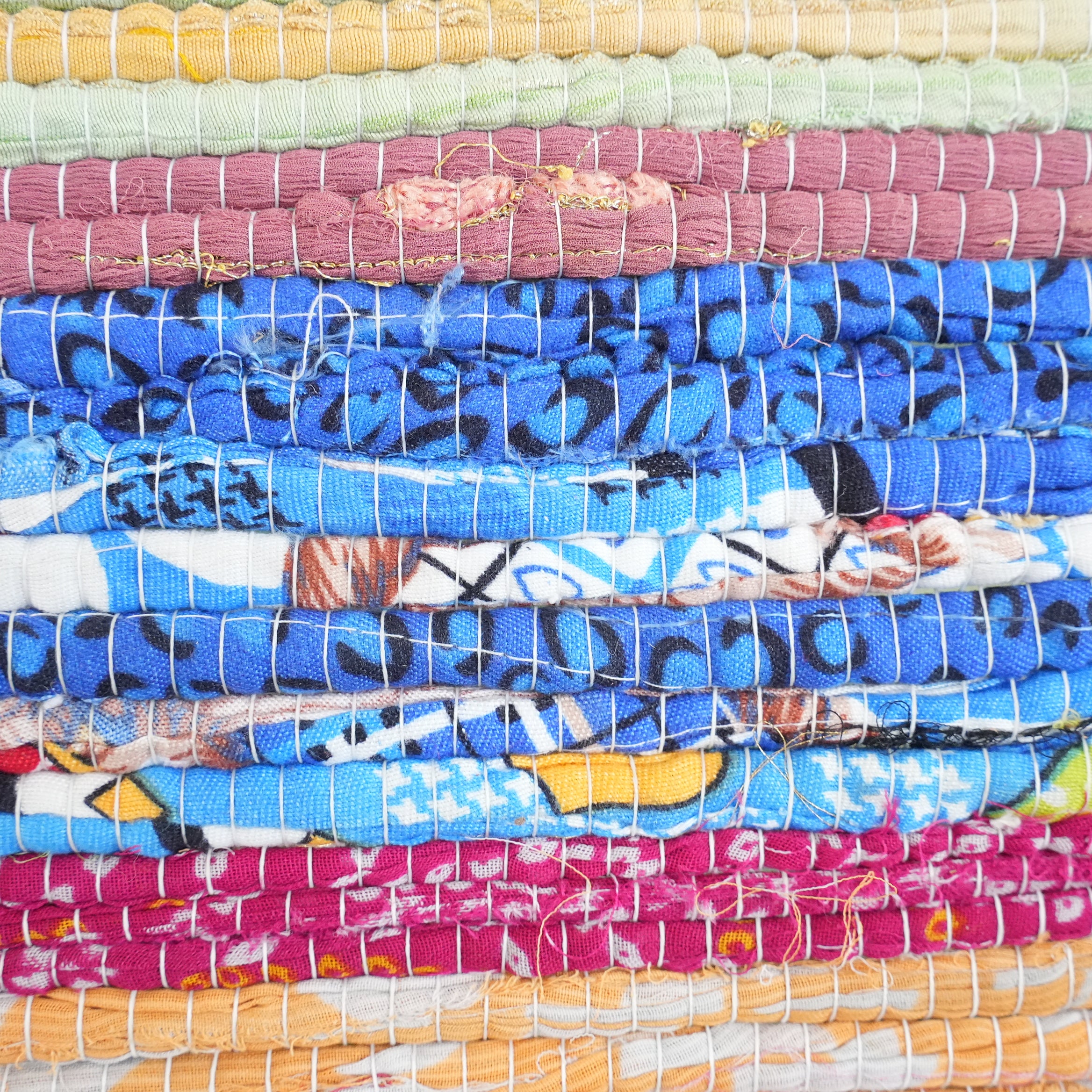 SCRAP FABRIC RUG C