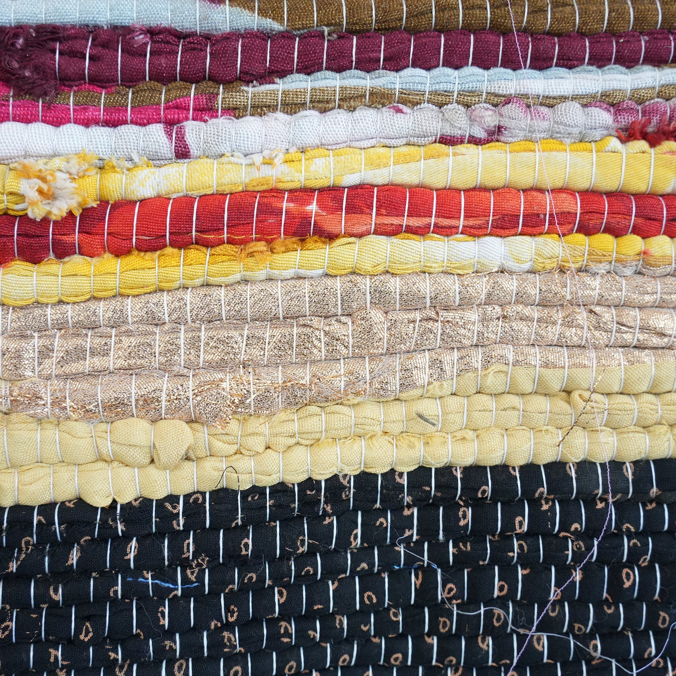 SCRAP FABRIC RUG C