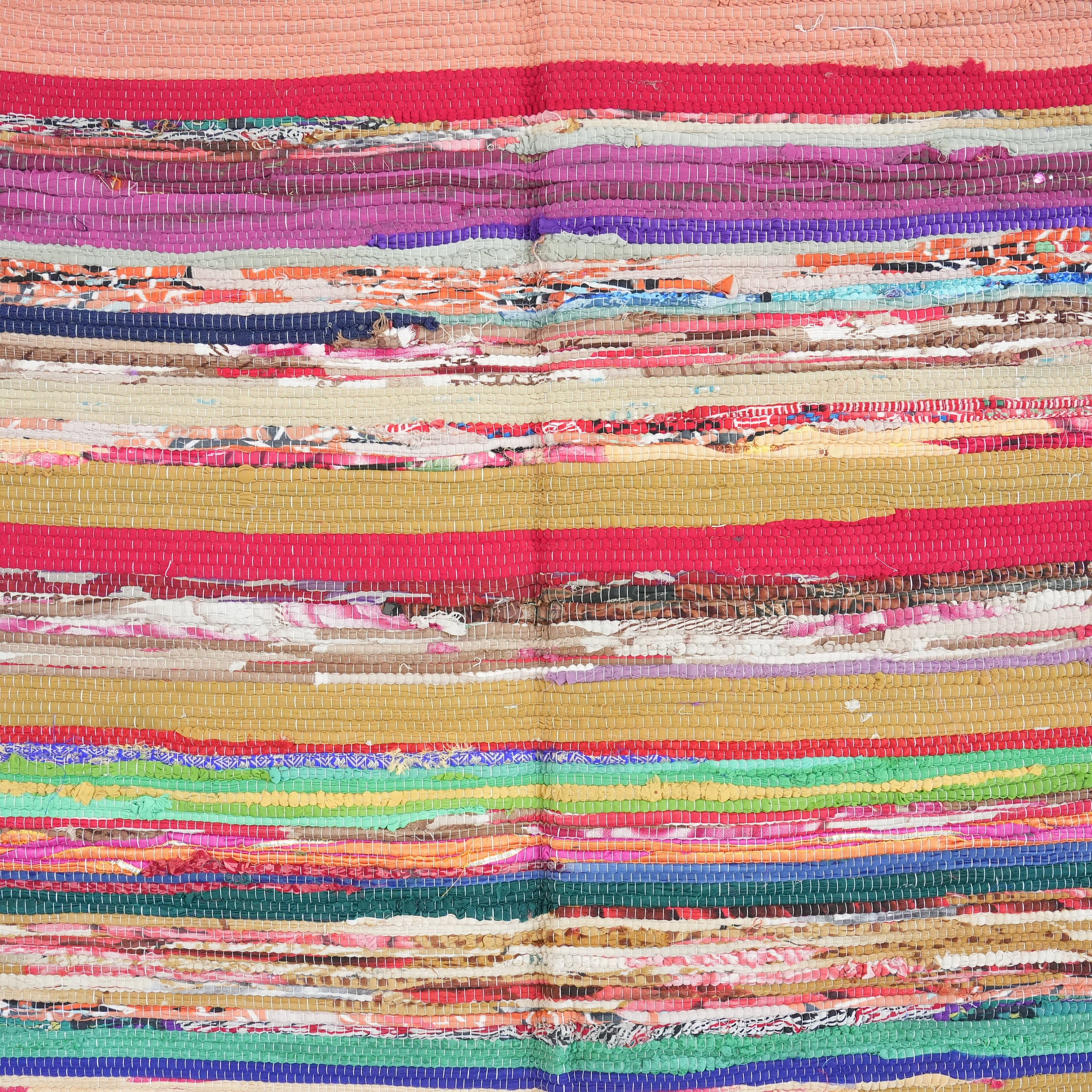 SCRAP FABRIC RUG D