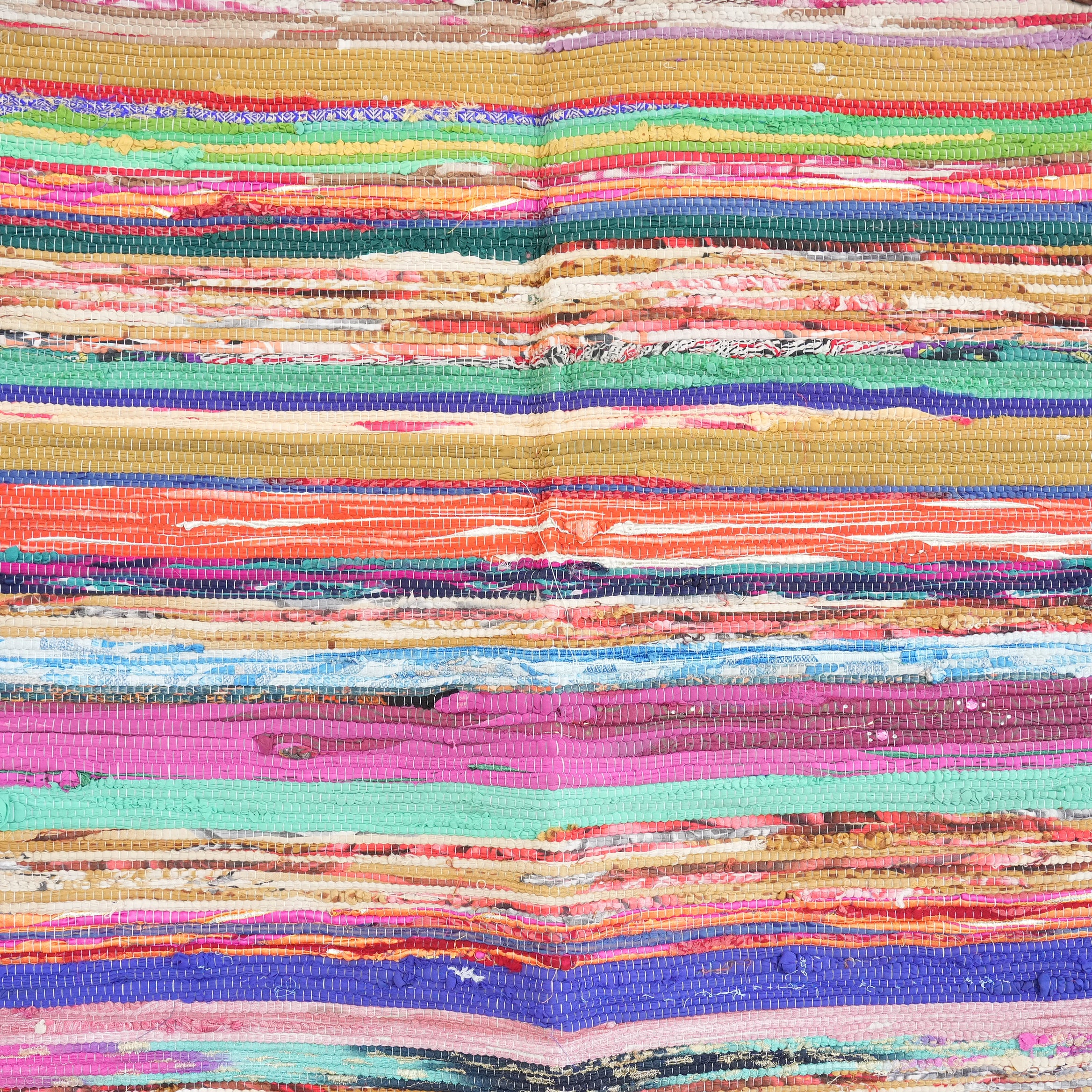 SCRAP FABRIC RUG D