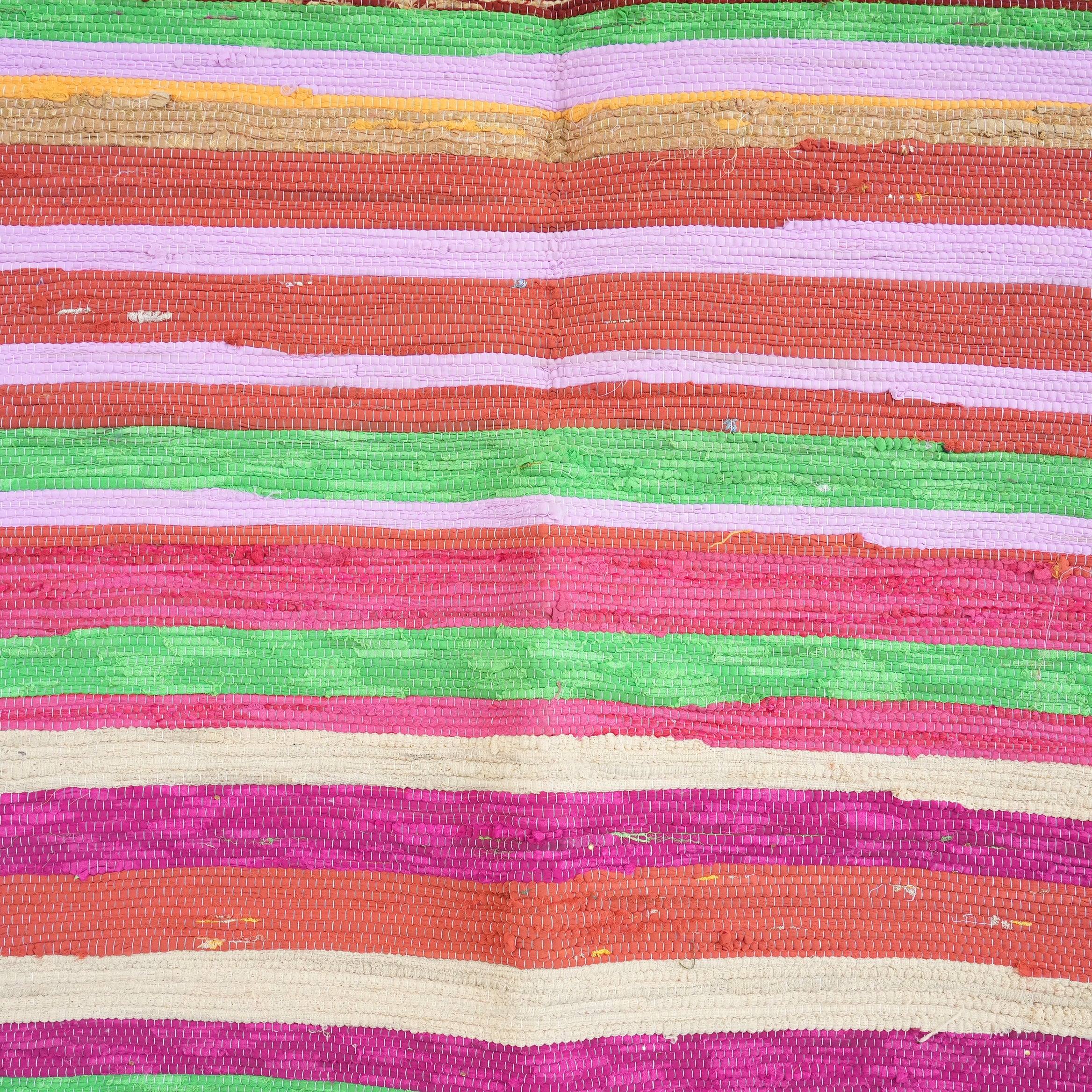 SCRAP FABRIC RUG E