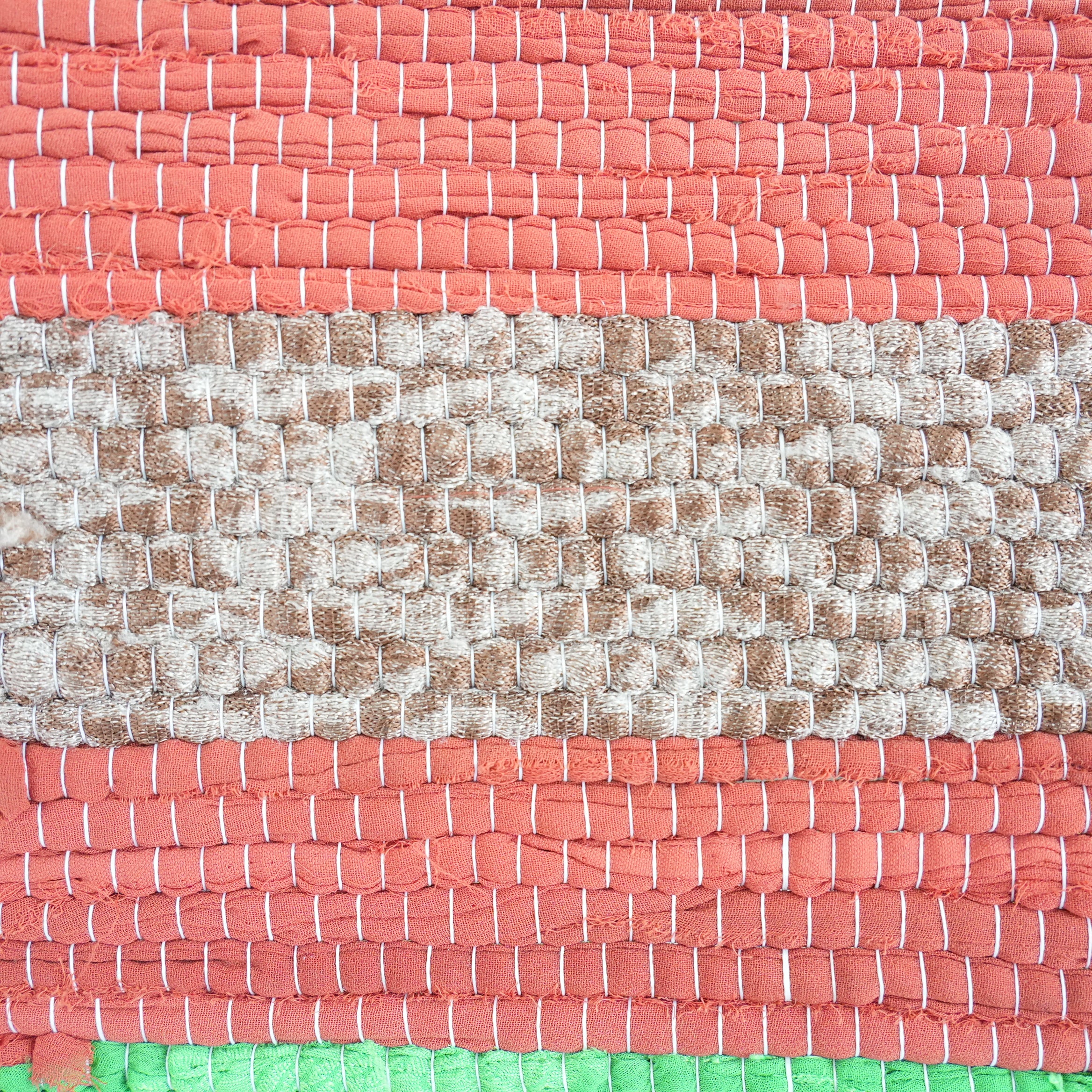 SCRAP FABRIC RUG E