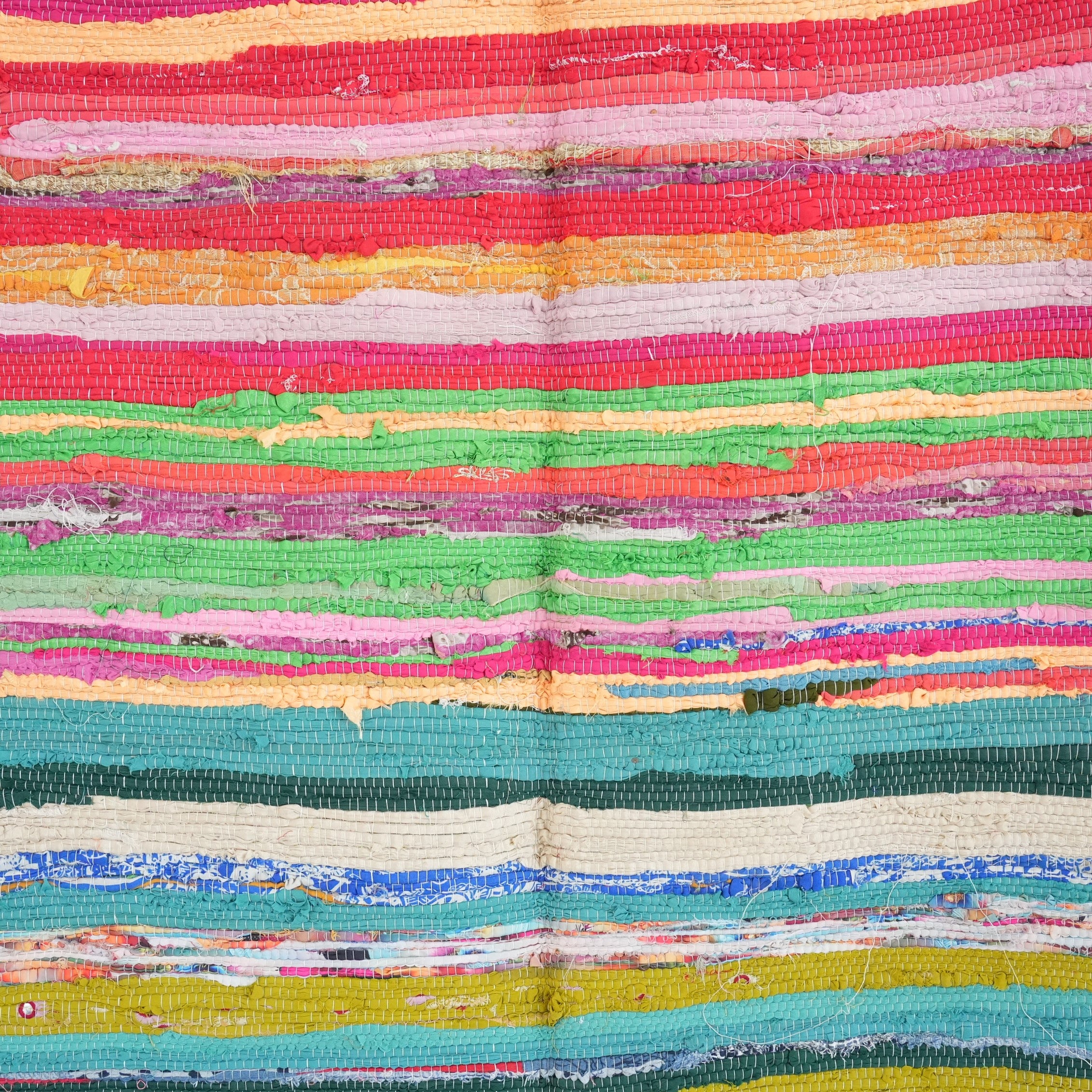 SCRAP FABRIC RUG F