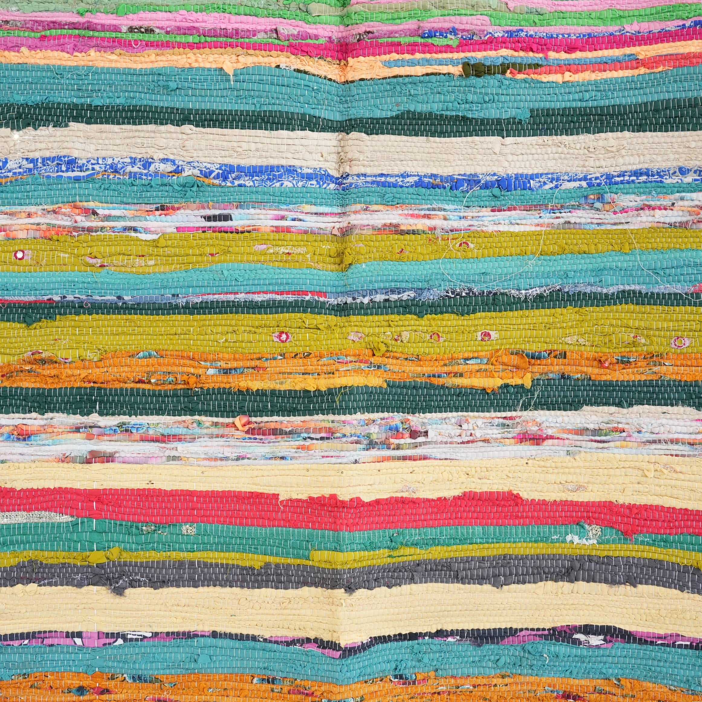 SCRAP FABRIC RUG F