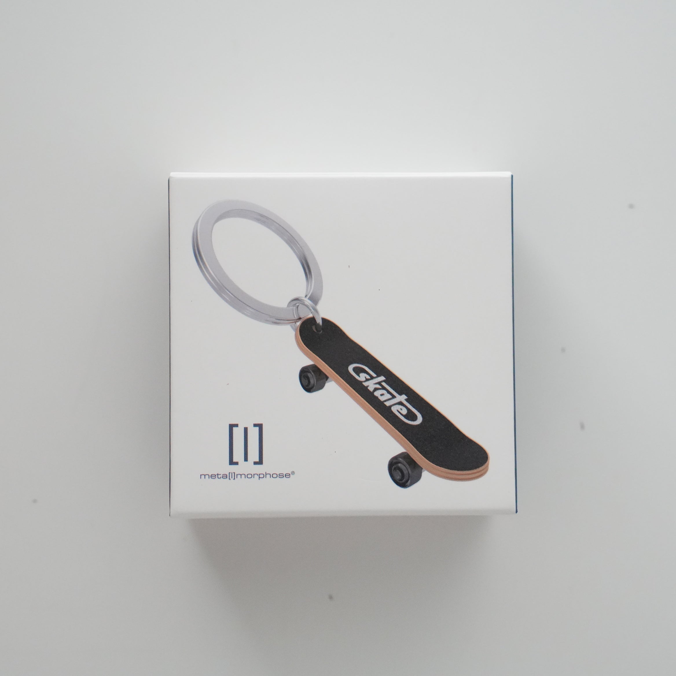 METAL KEY RING SKATEBOARD