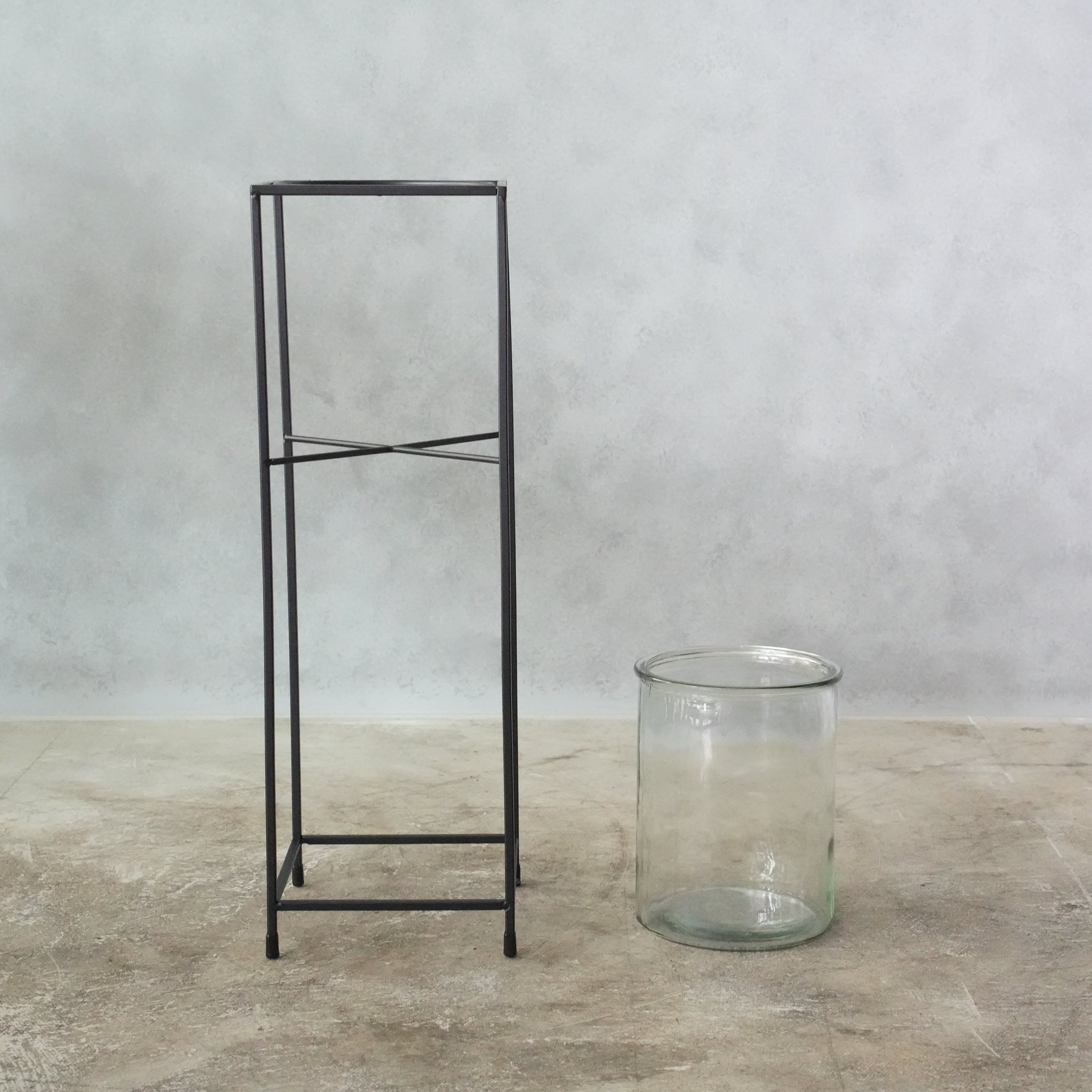 Iron Stand Flower Vase