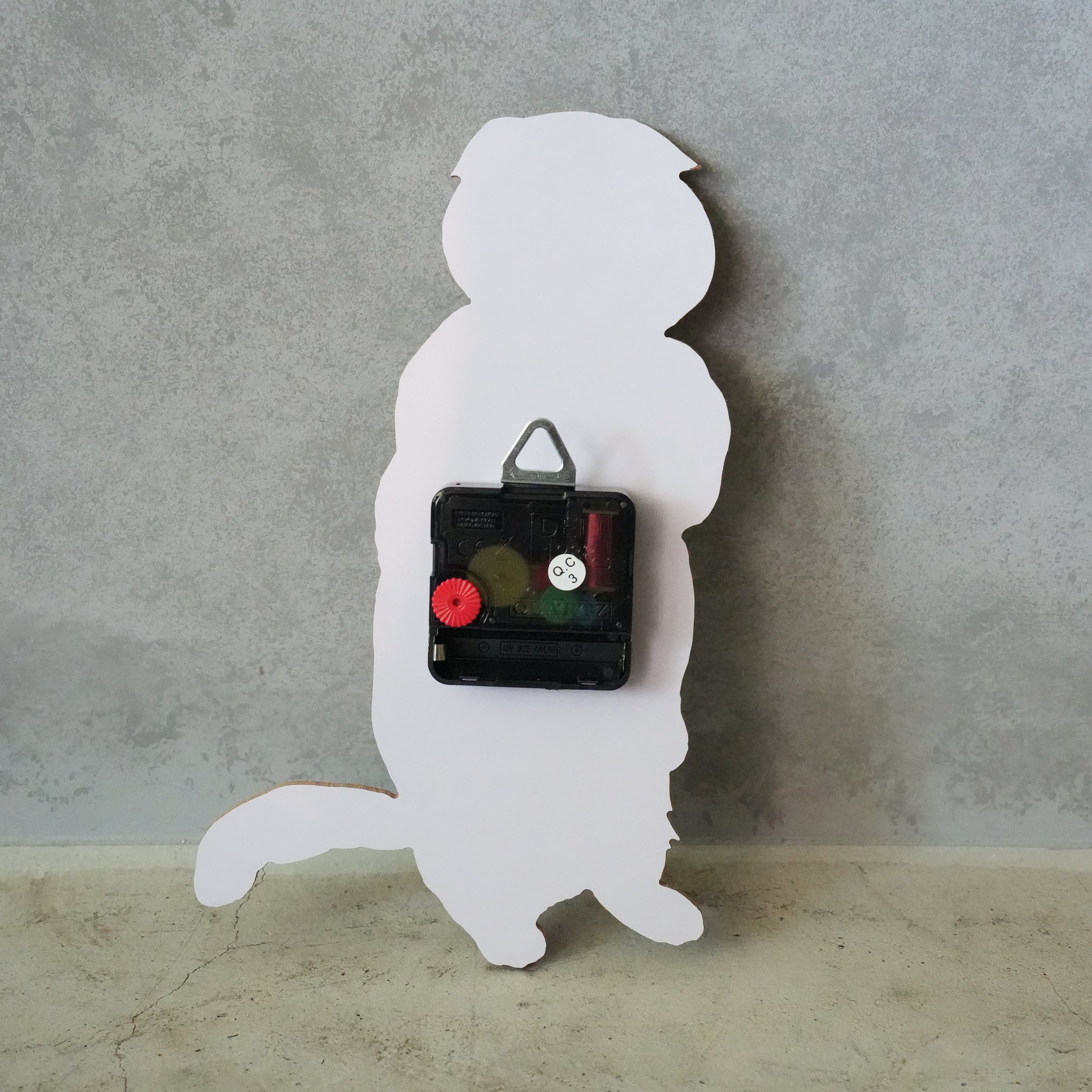 Matsuo Miyuki Diecut clock Belle