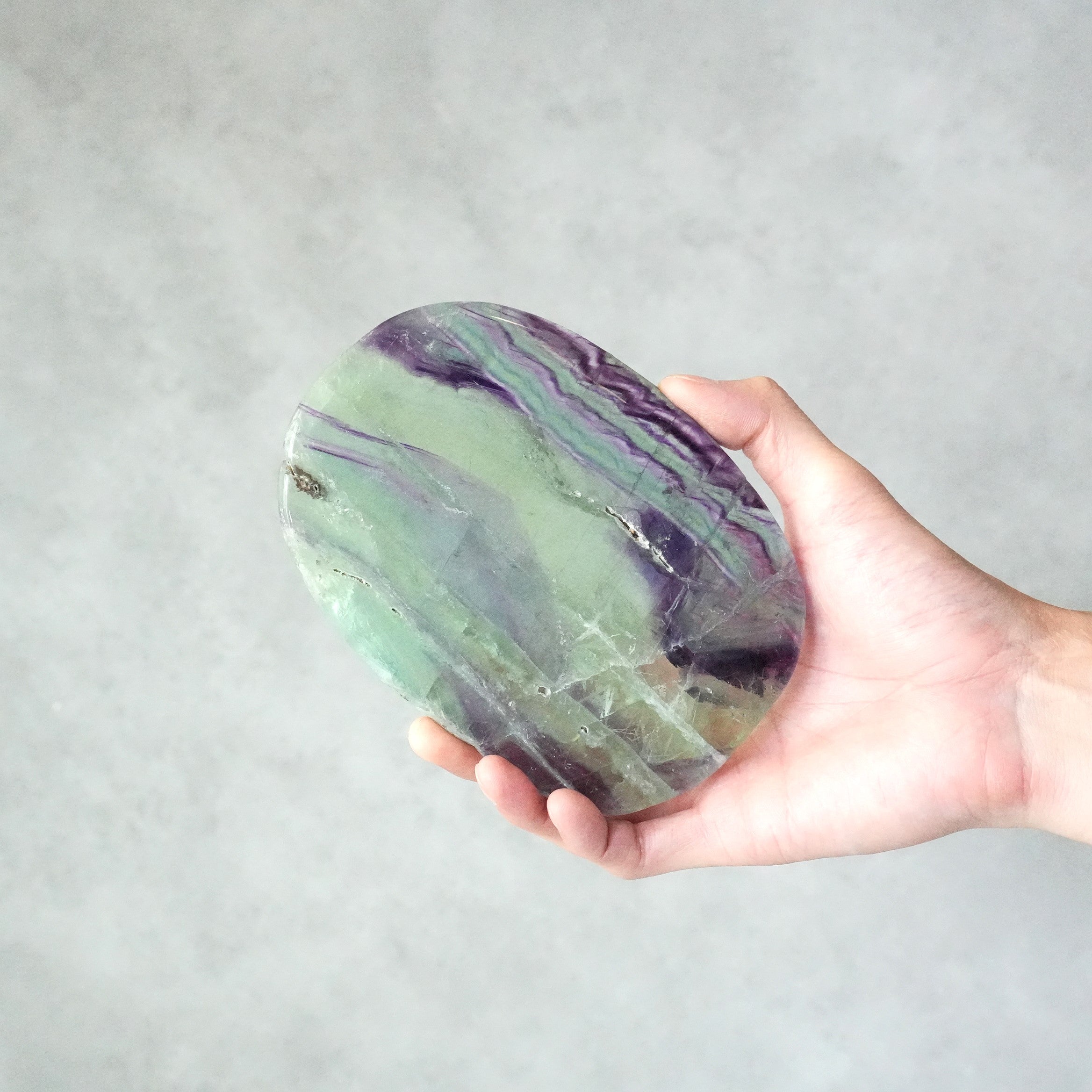 Crystal Plate Fluorite