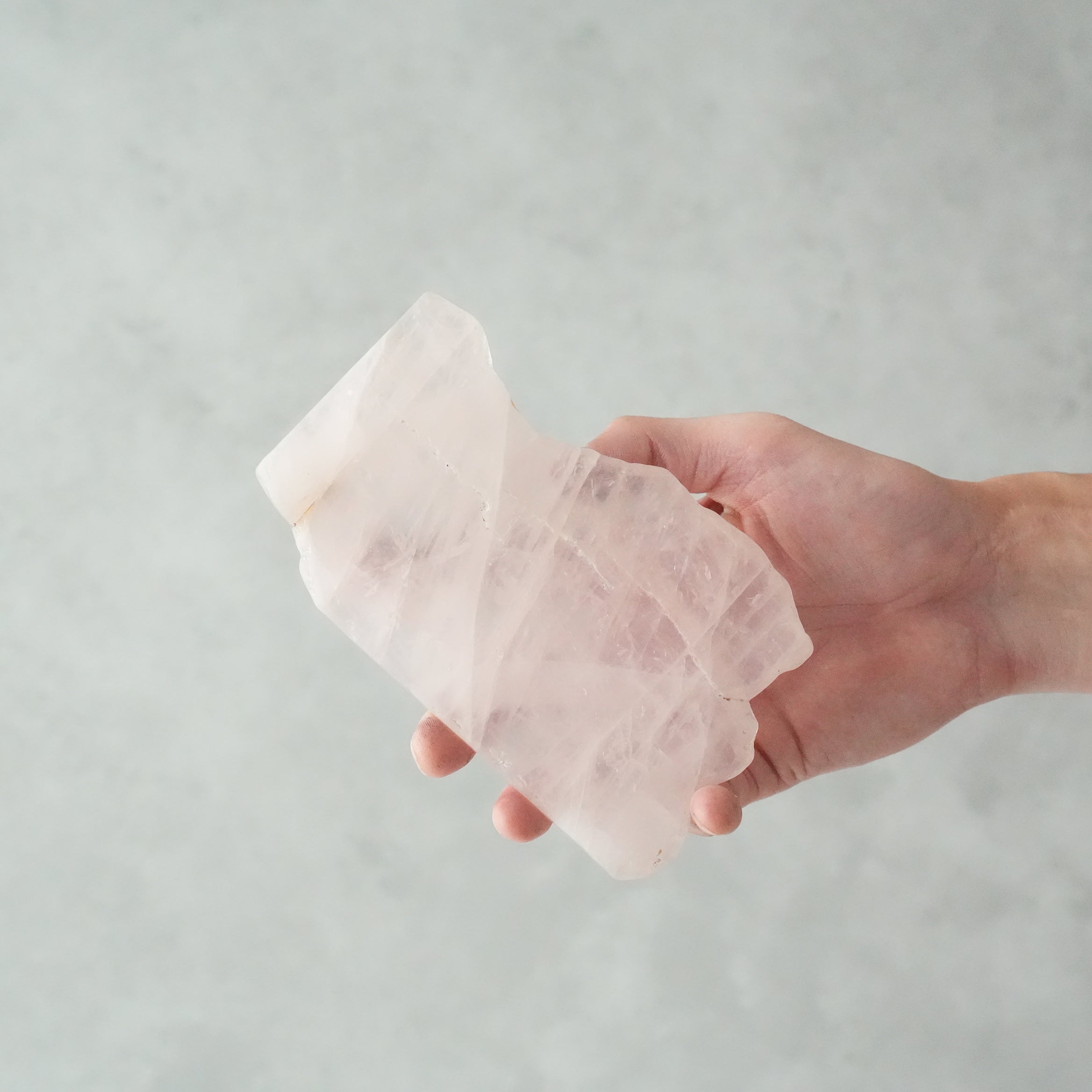 Crystal Plate RoseQuartz