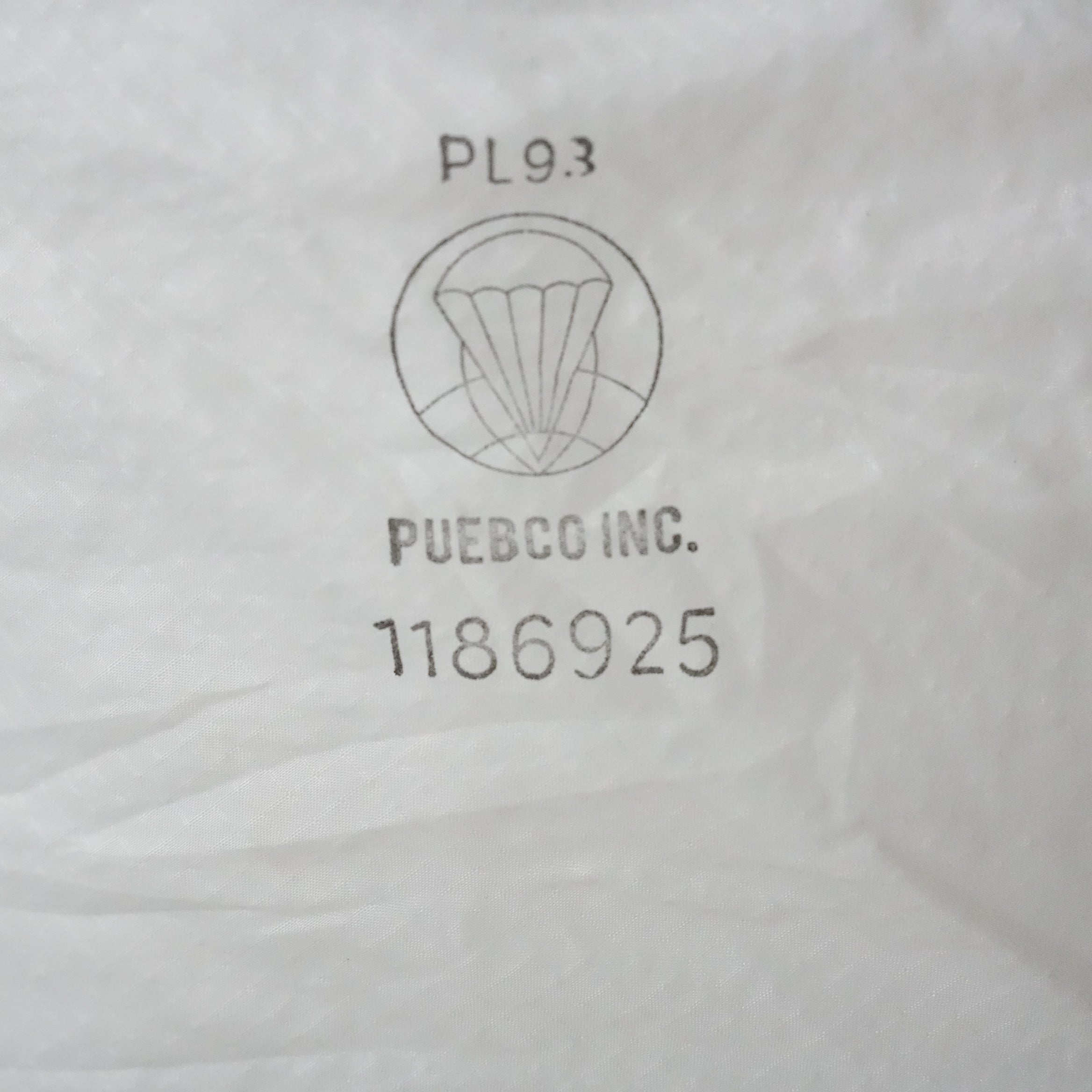 Covered Vintage Parachute Organizer