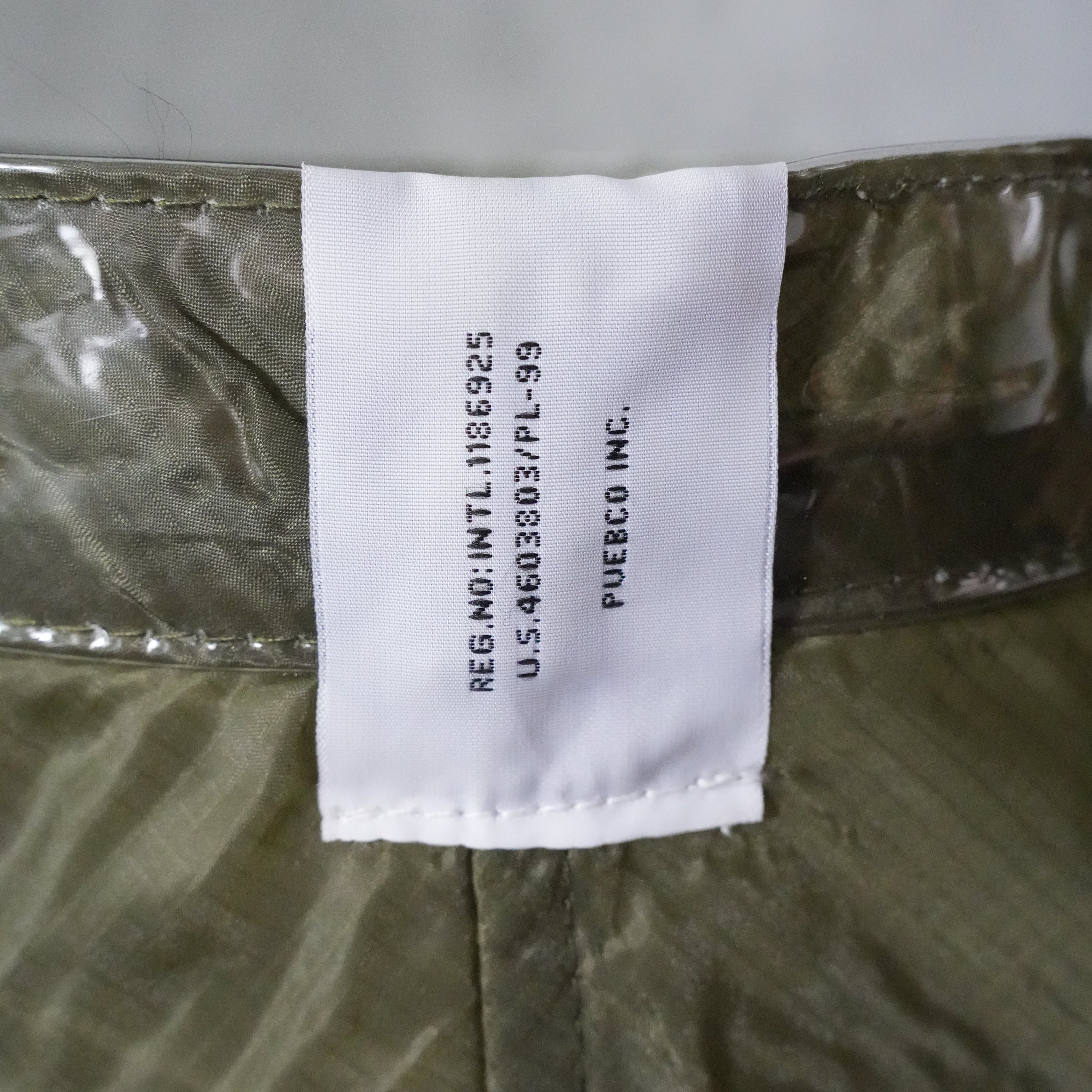 Covered Vintage Parachute Organizer