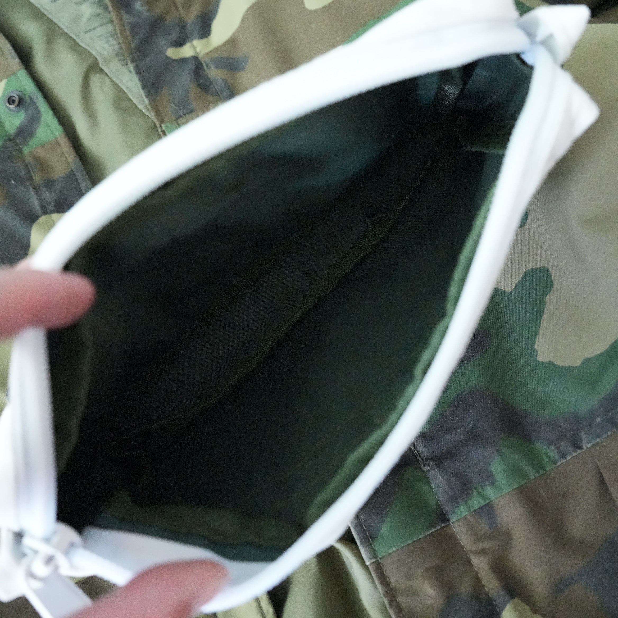 Snow Jacket Converted To Pouch
