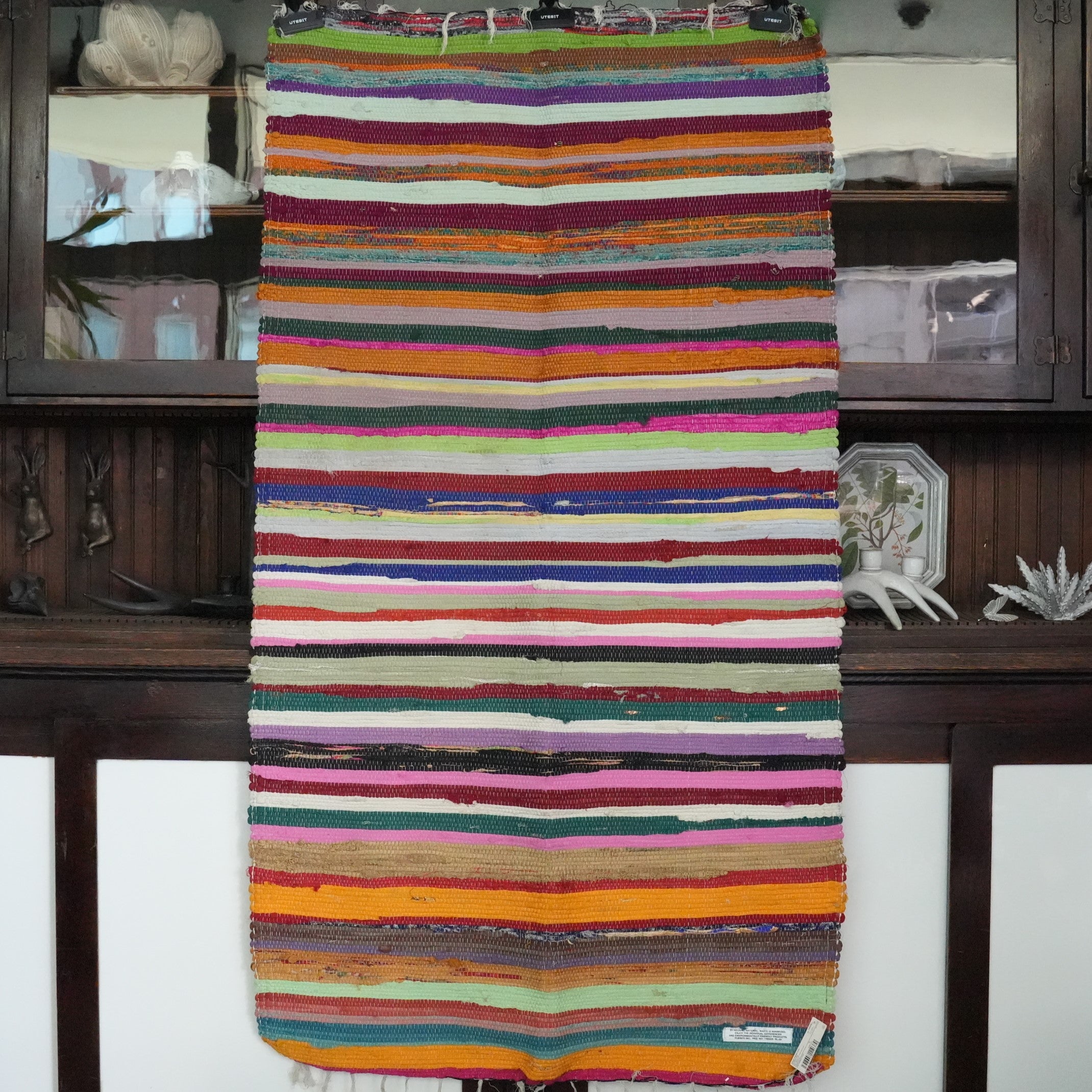 SCRAP FABRIC RUG D
