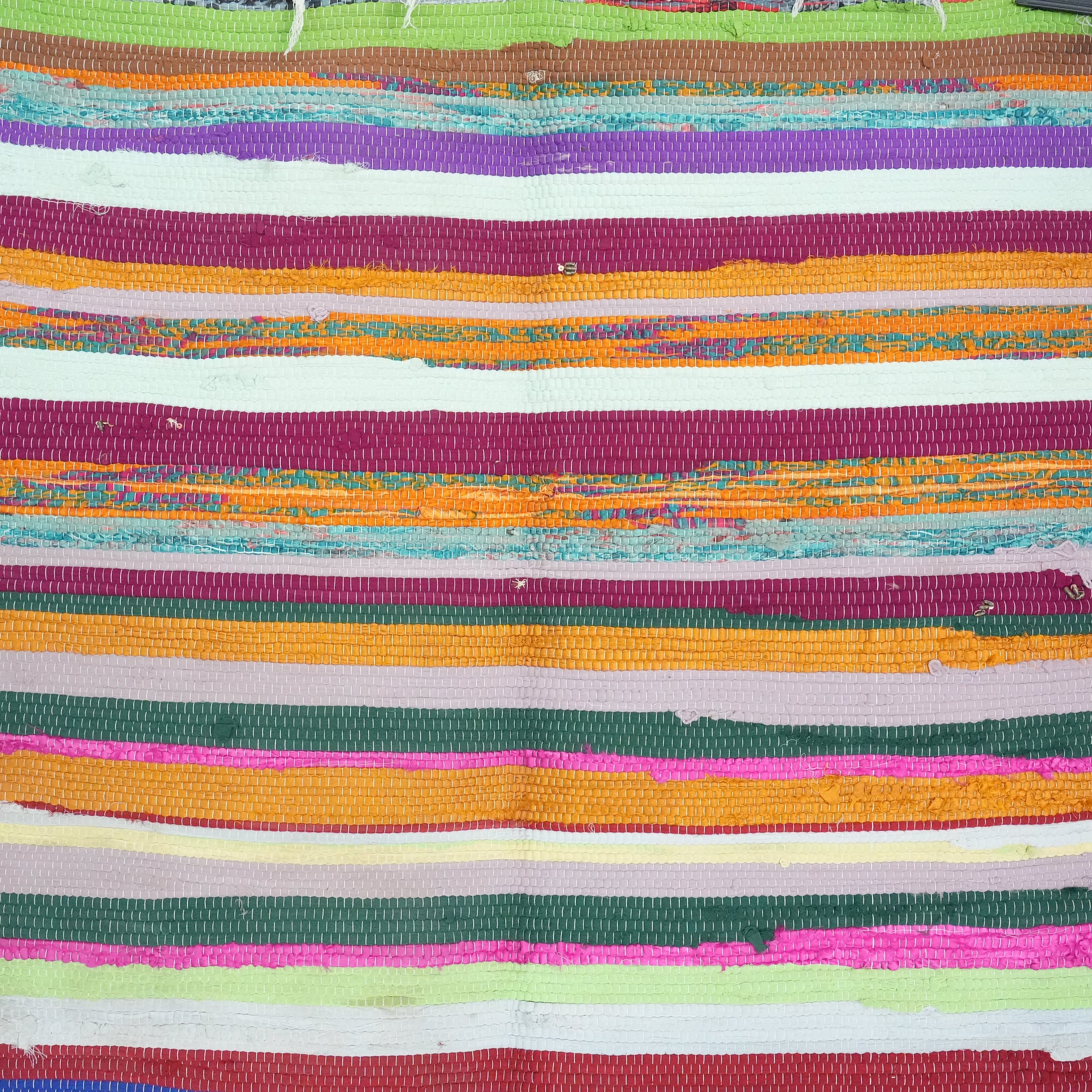 SCRAP FABRIC RUG D