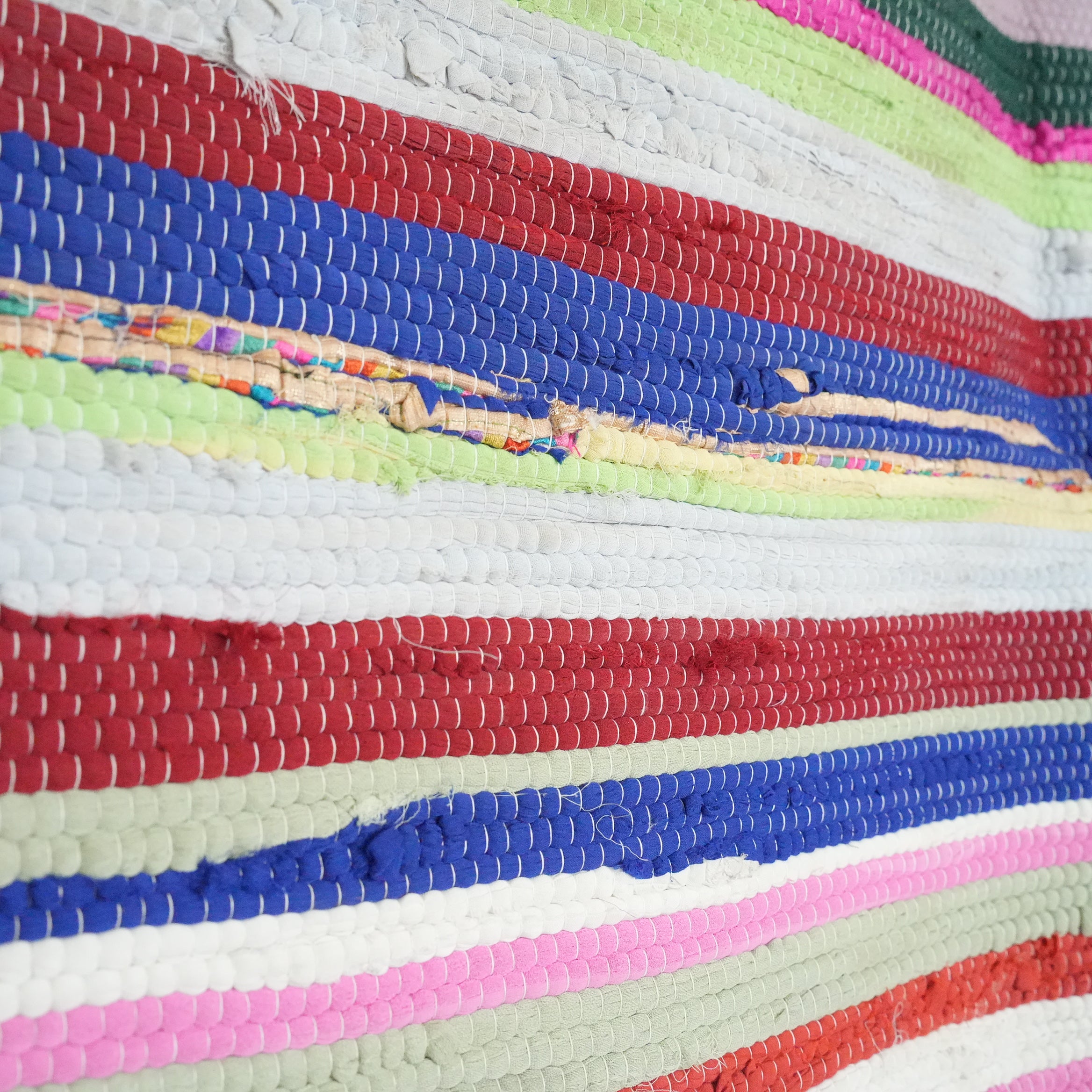 SCRAP FABRIC RUG D