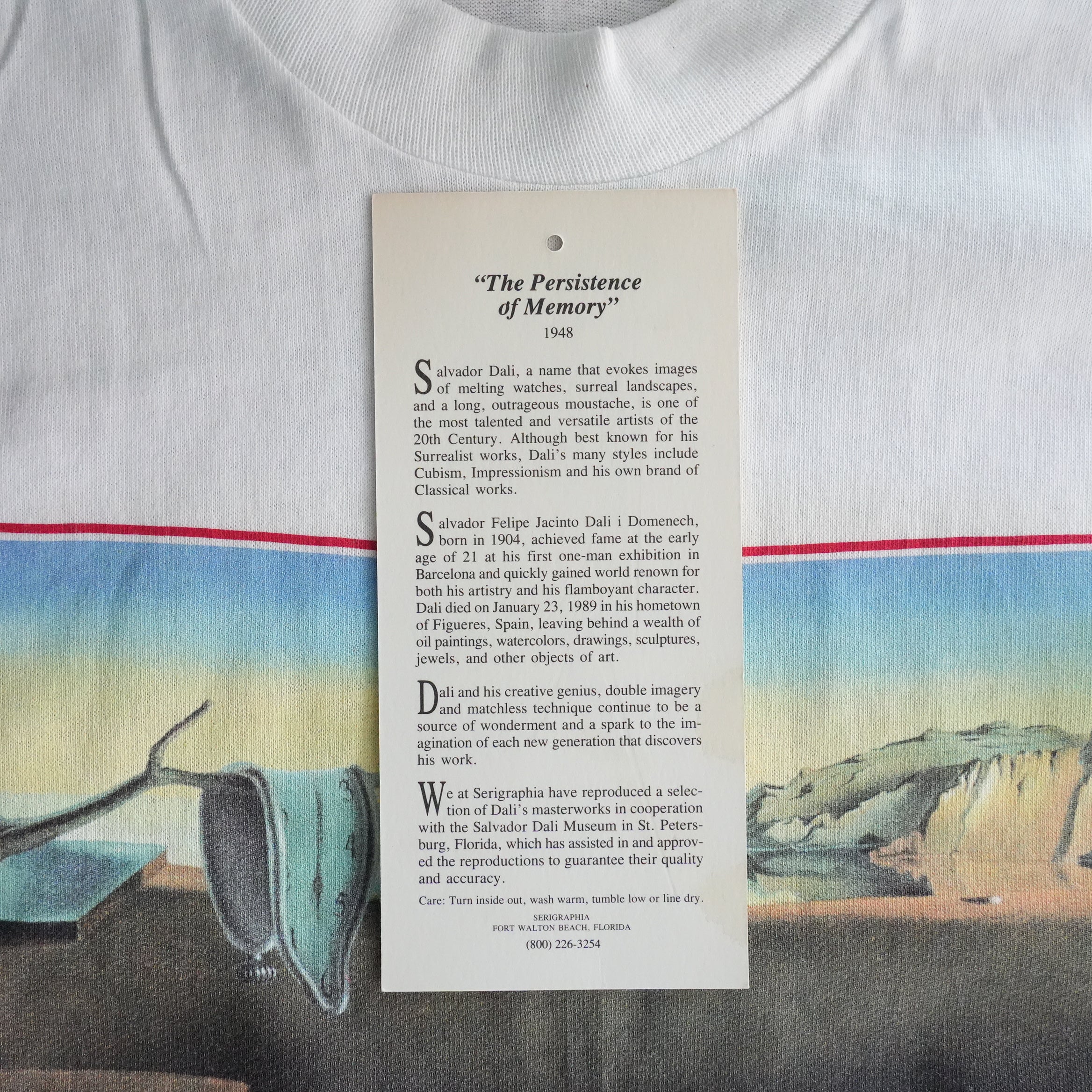 Salvador Dali Tee 記憶の固執