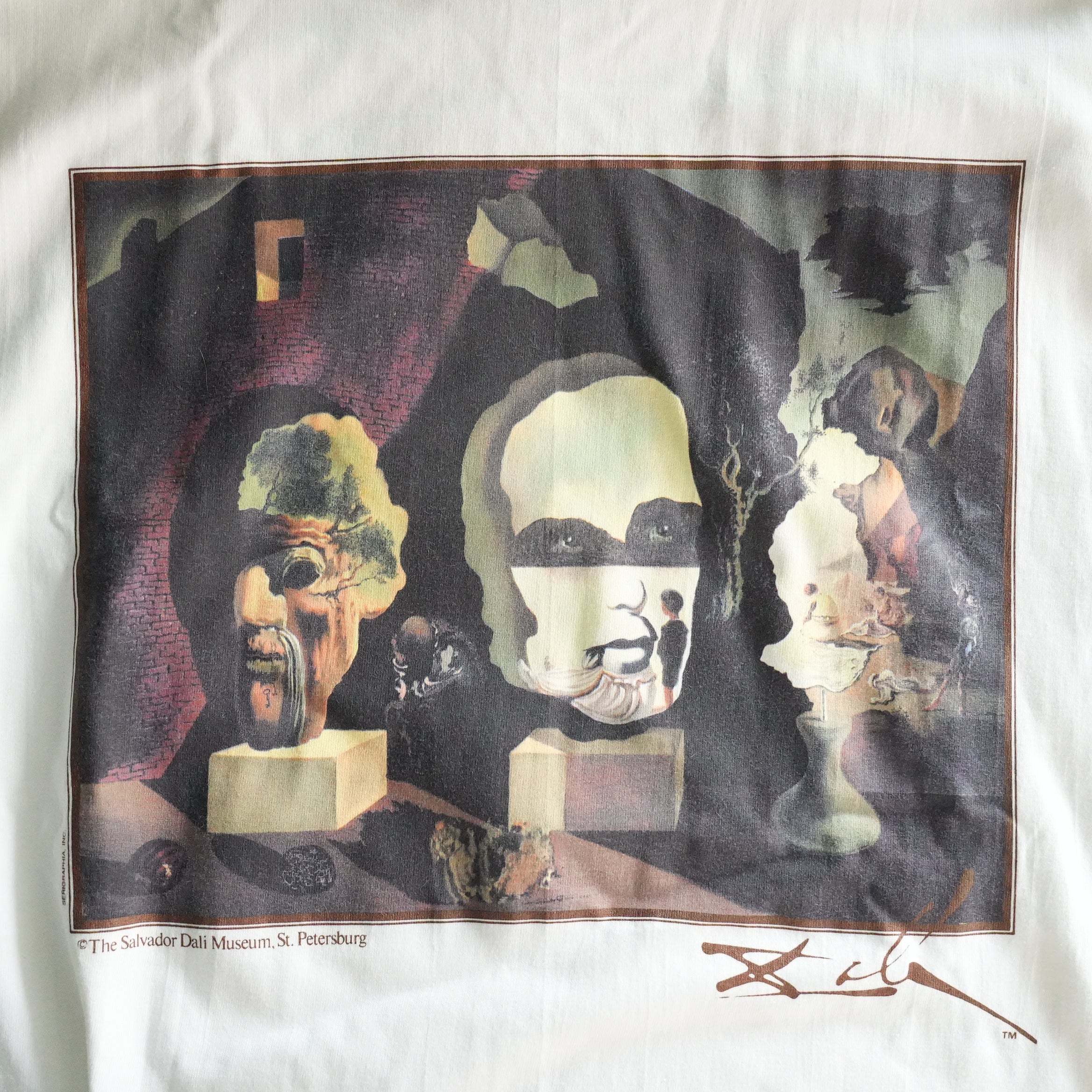 Salvador Dali Tee 老年、青年、幼年