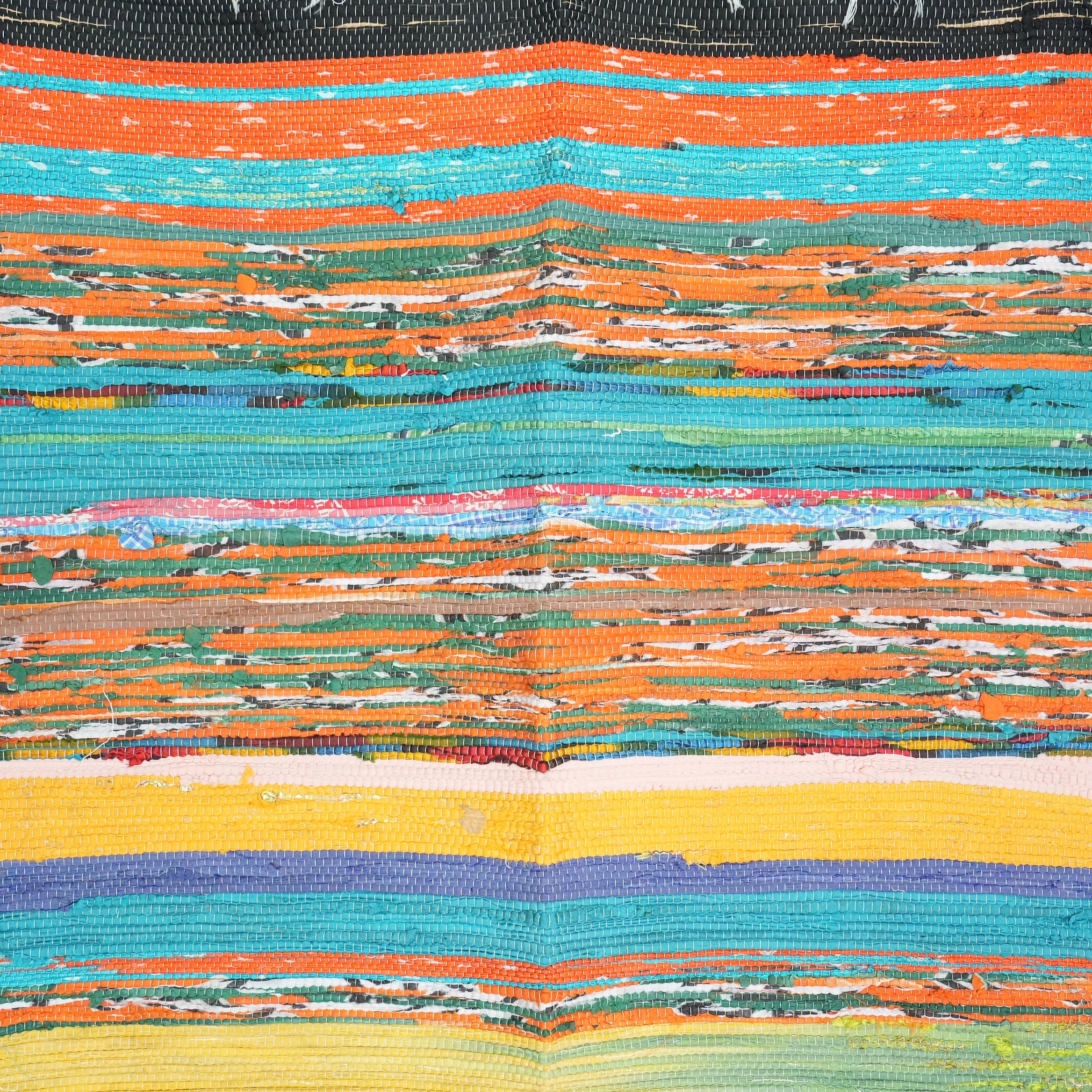 SCRAP FABRIC RUG A