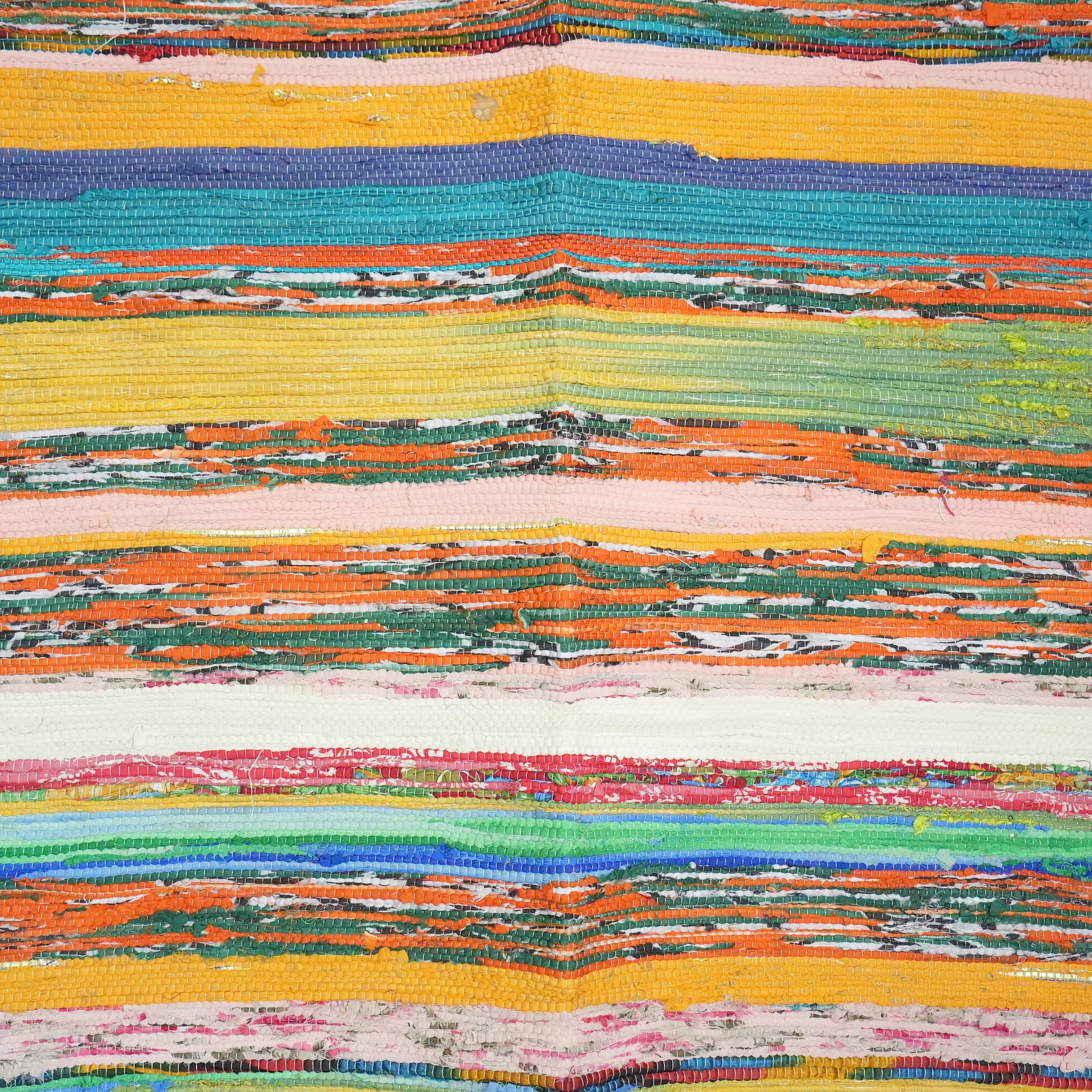 SCRAP FABRIC RUG A