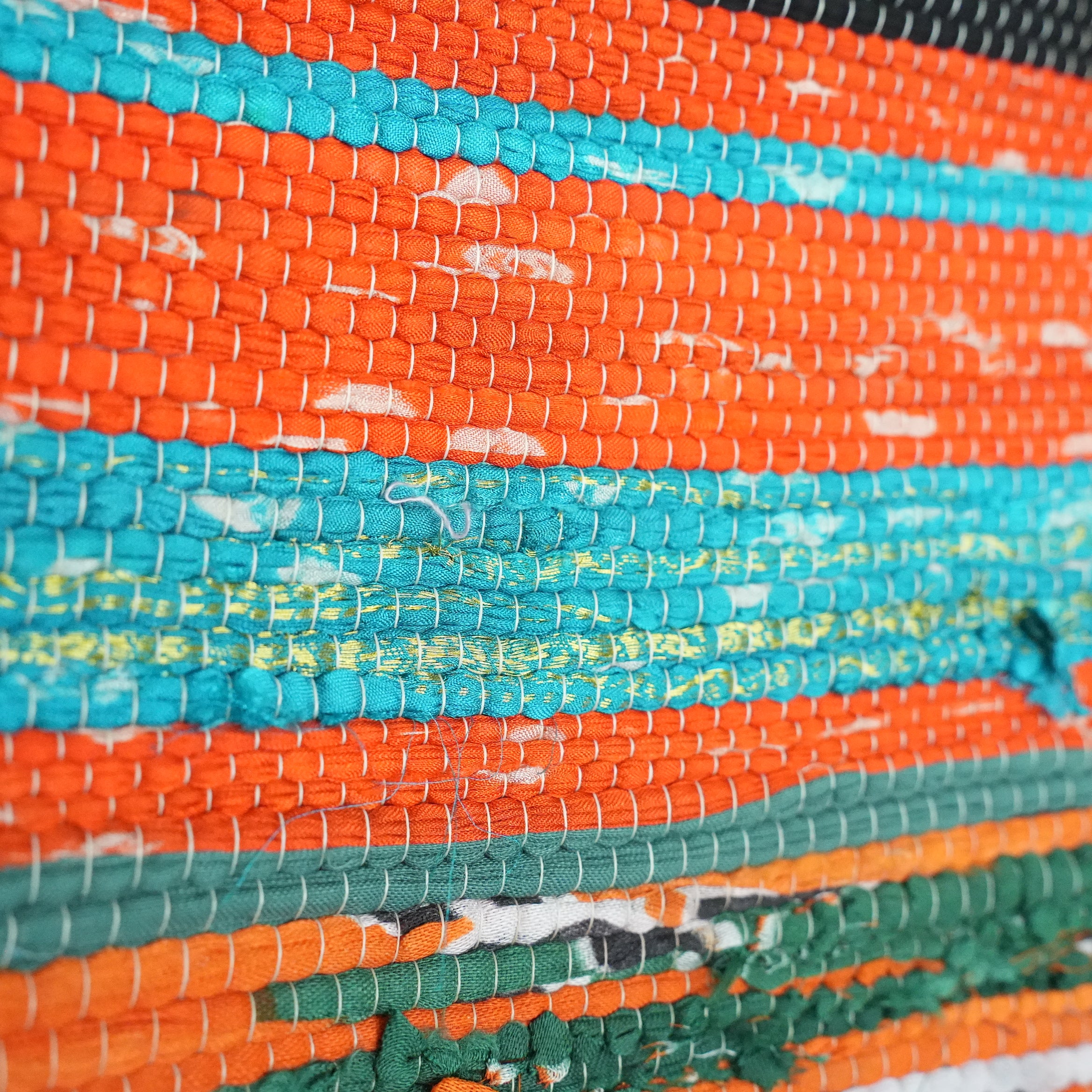 SCRAP FABRIC RUG A