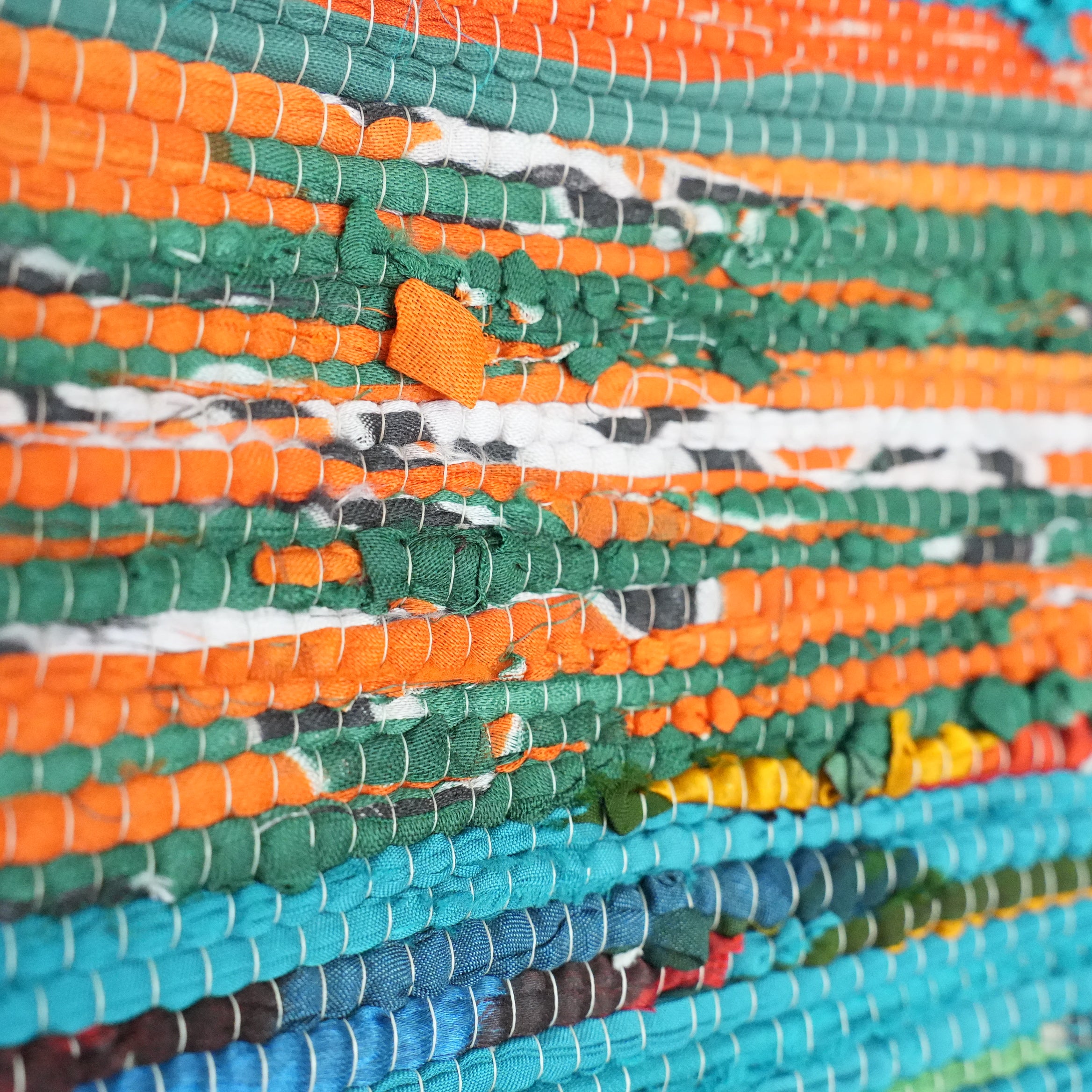 SCRAP FABRIC RUG A