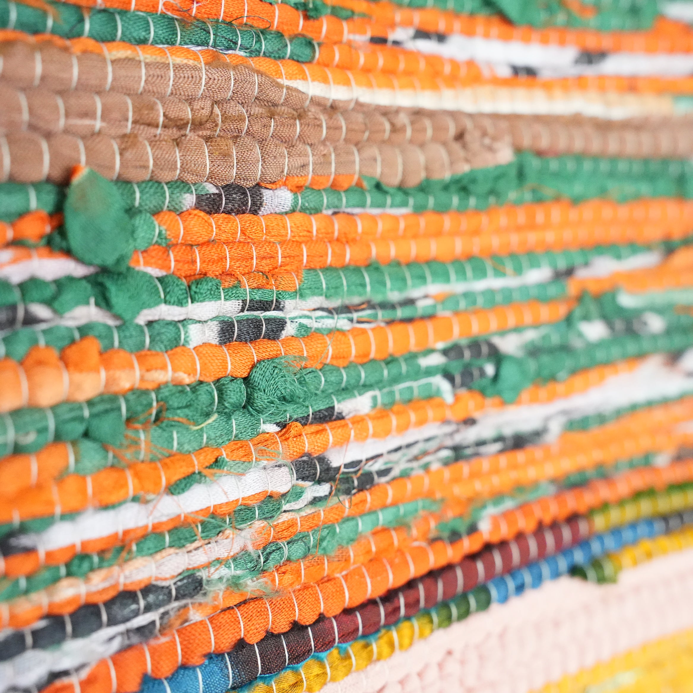 SCRAP FABRIC RUG A