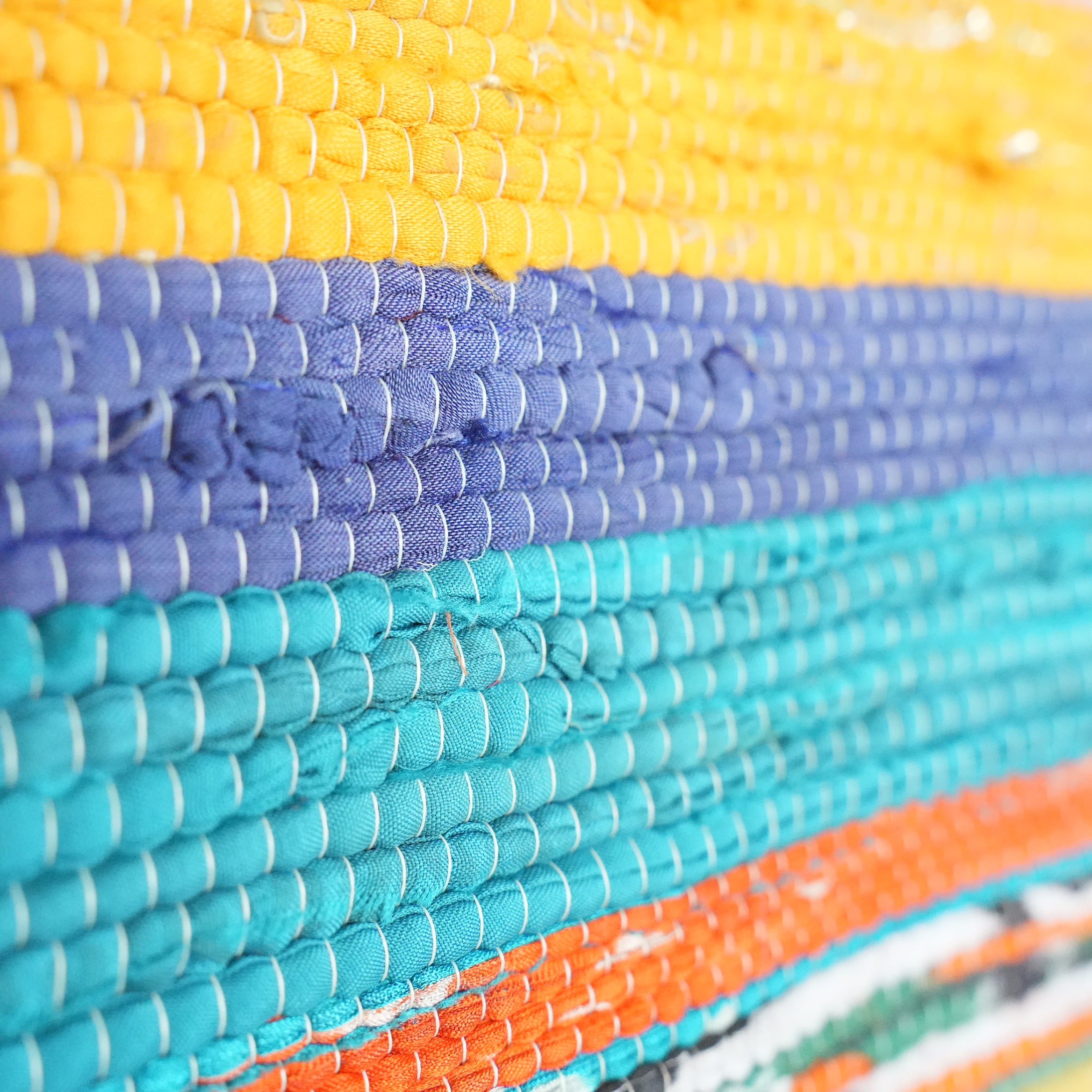 SCRAP FABRIC RUG A