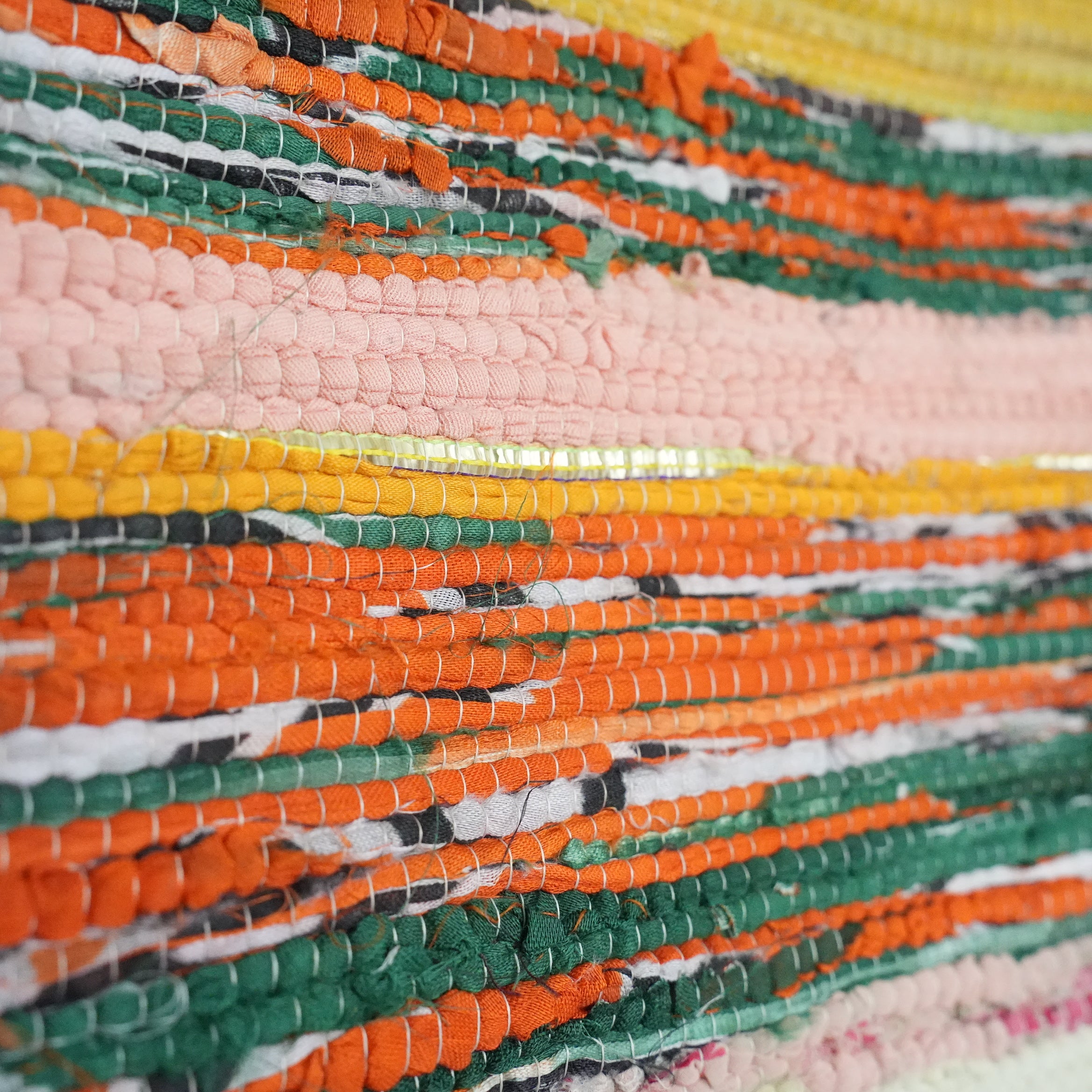 SCRAP FABRIC RUG A