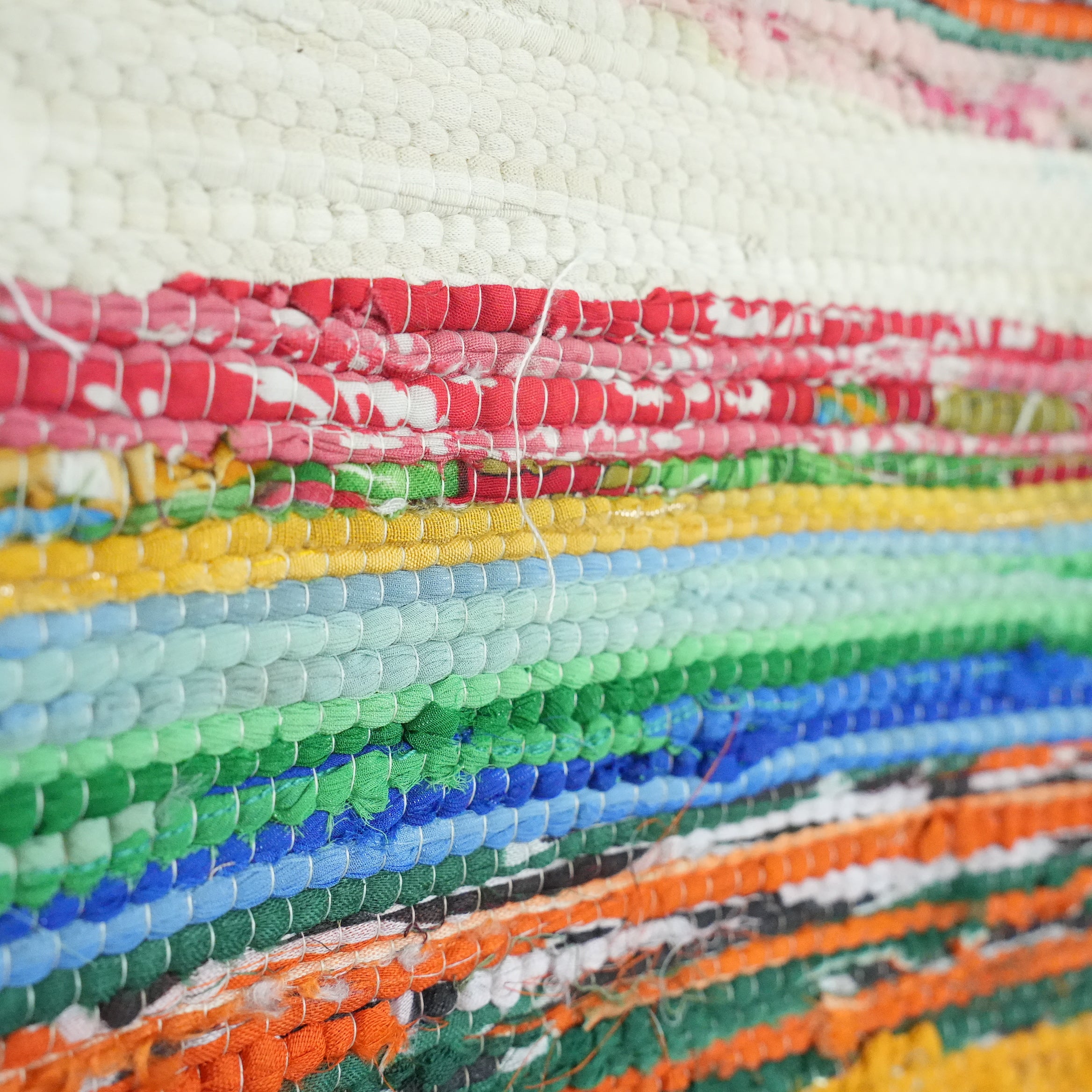 SCRAP FABRIC RUG A
