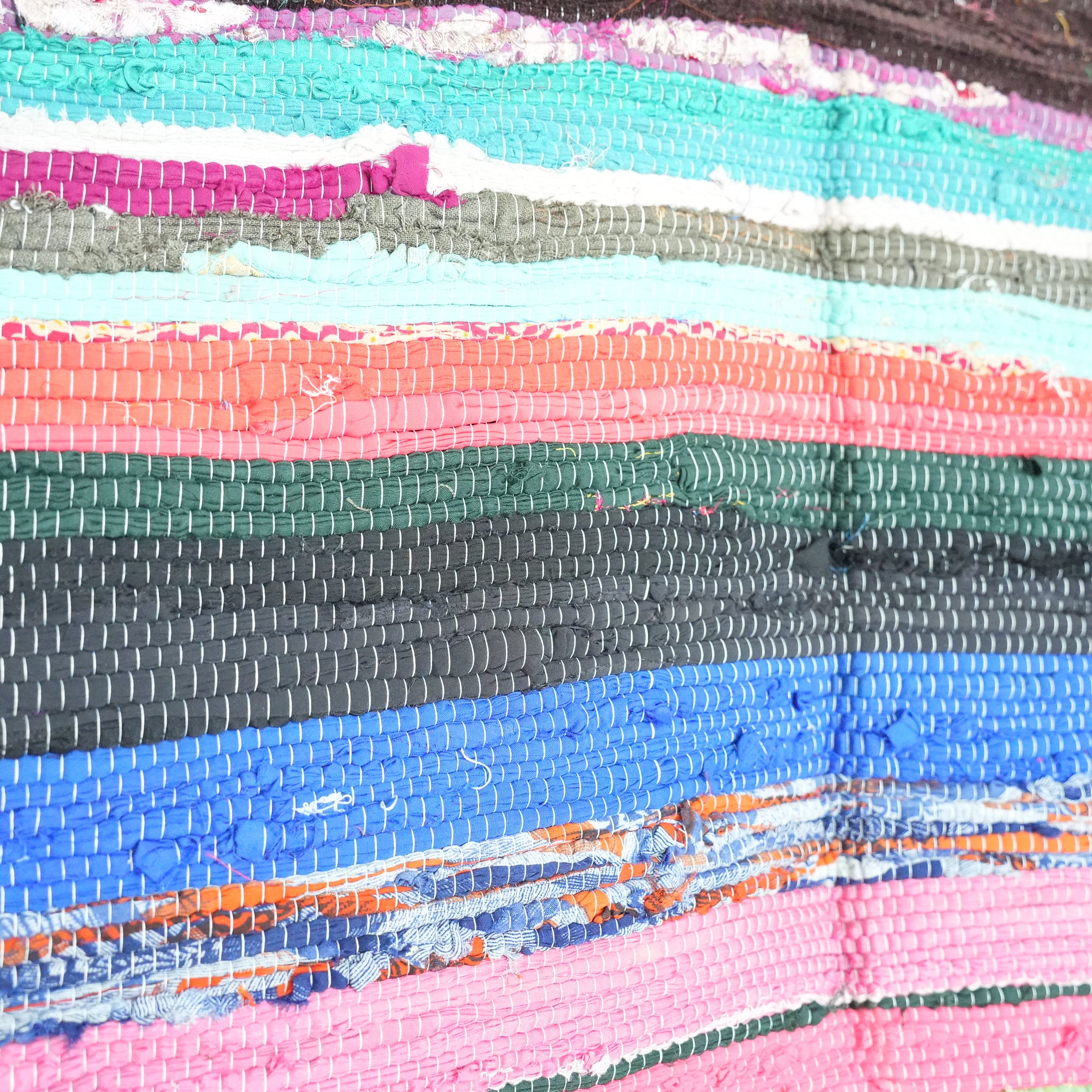 SCRAP FABRIC RUG B