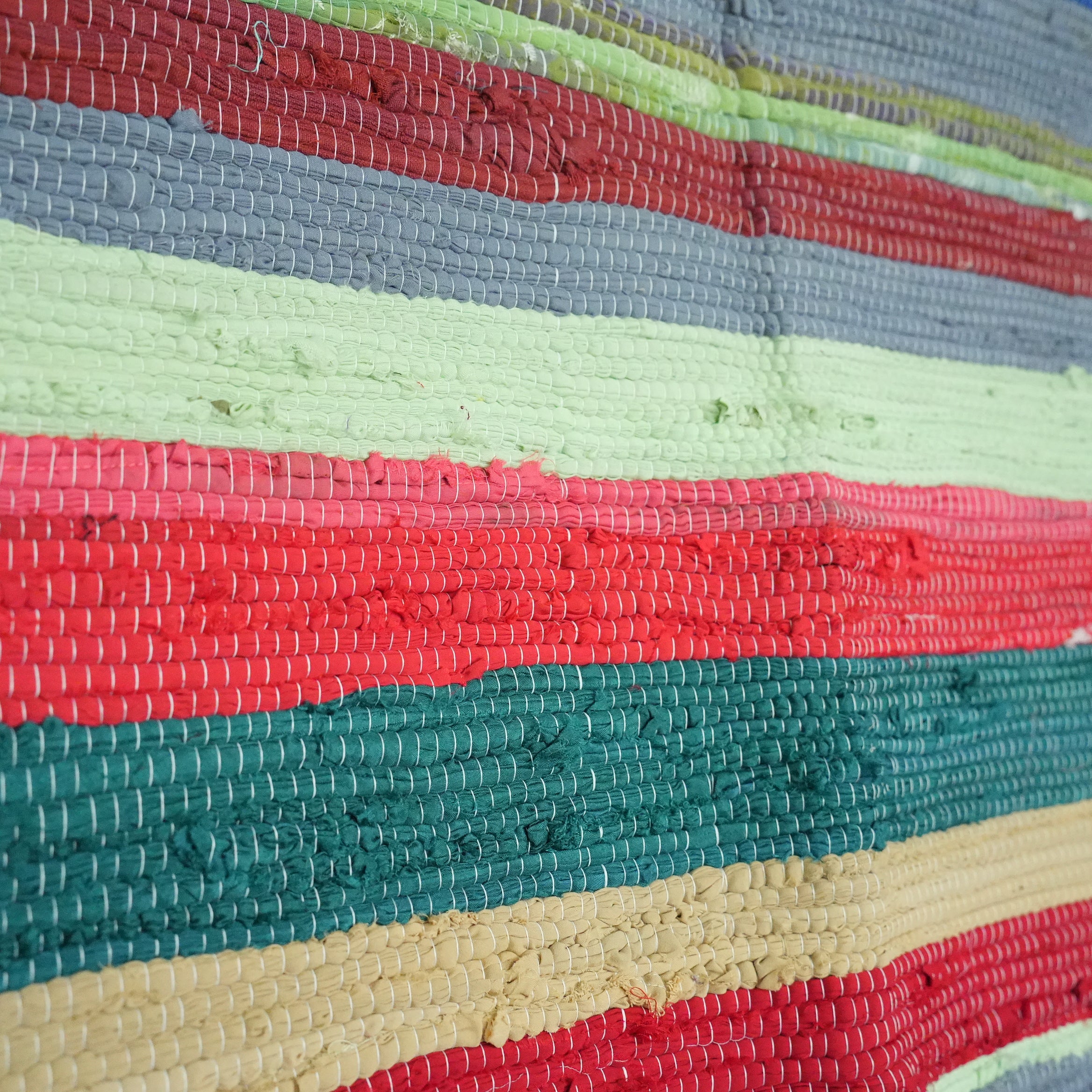 SCRAP FABRIC RUG B