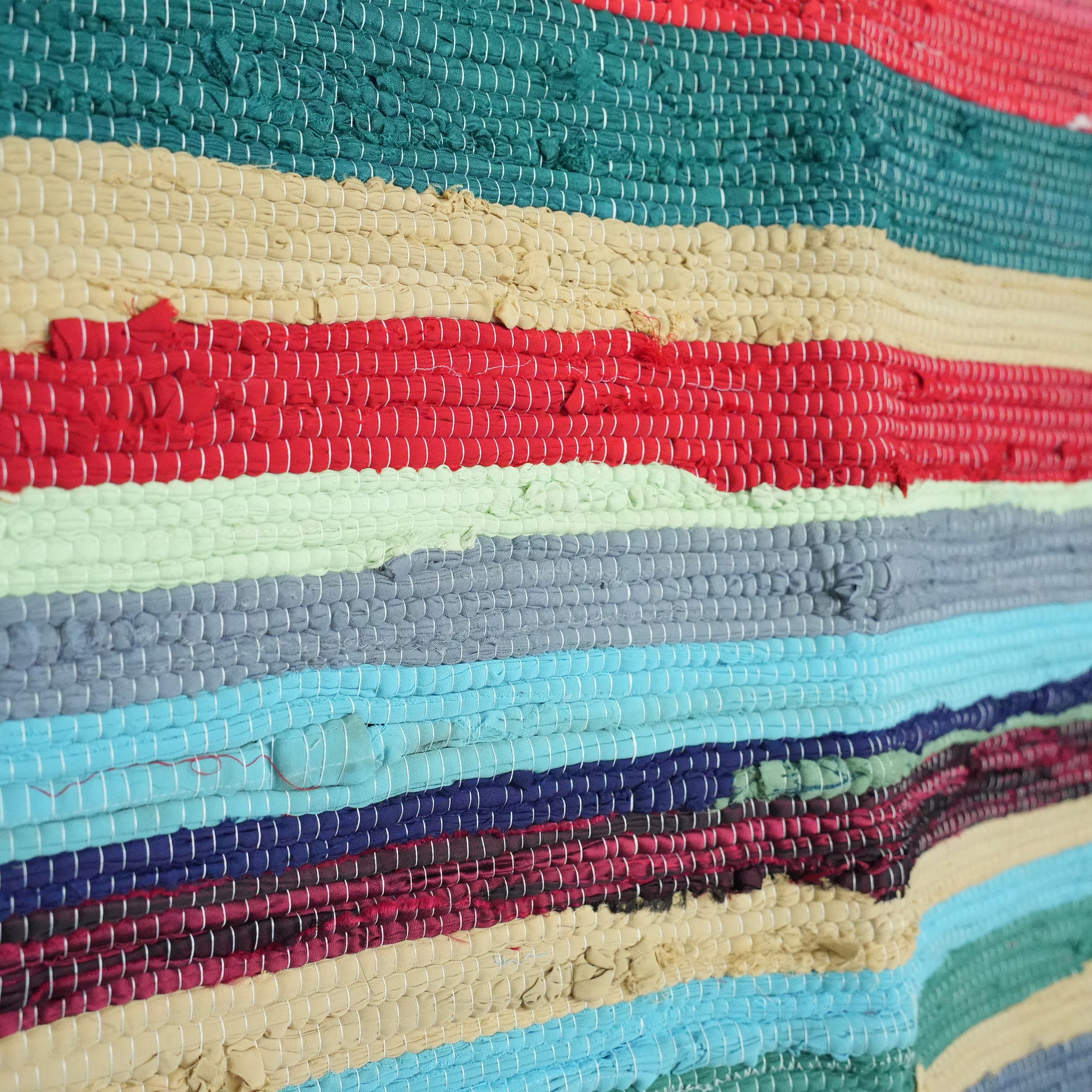 SCRAP FABRIC RUG B