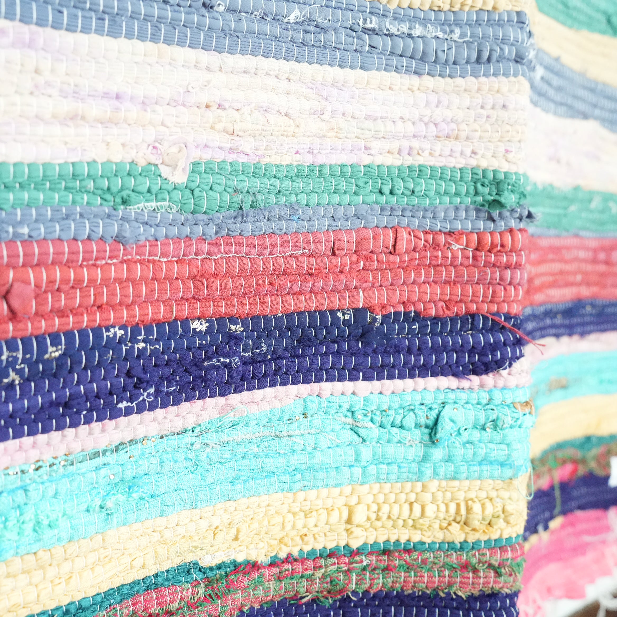 SCRAP FABRIC RUG B