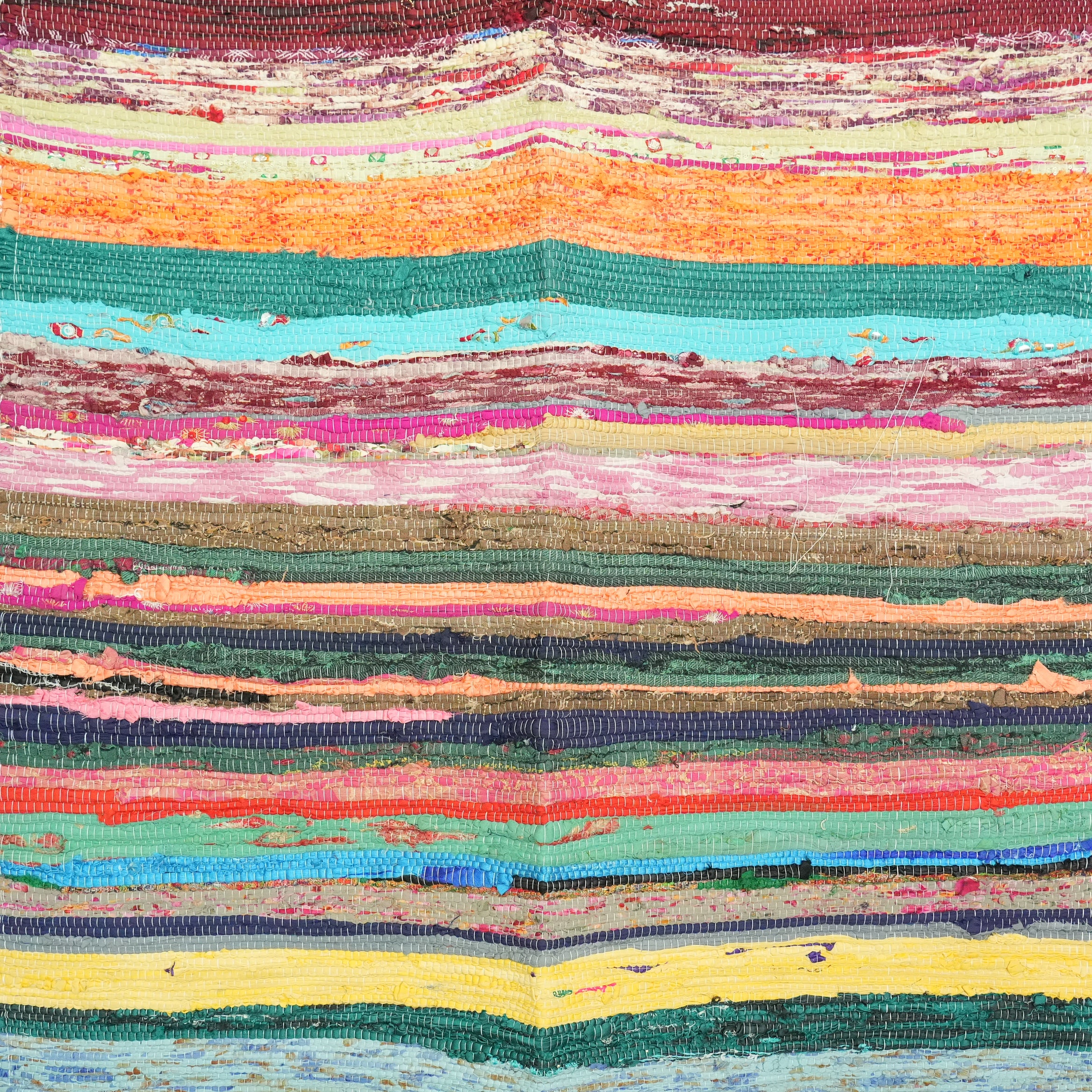 SCRAP FABRIC RUG C