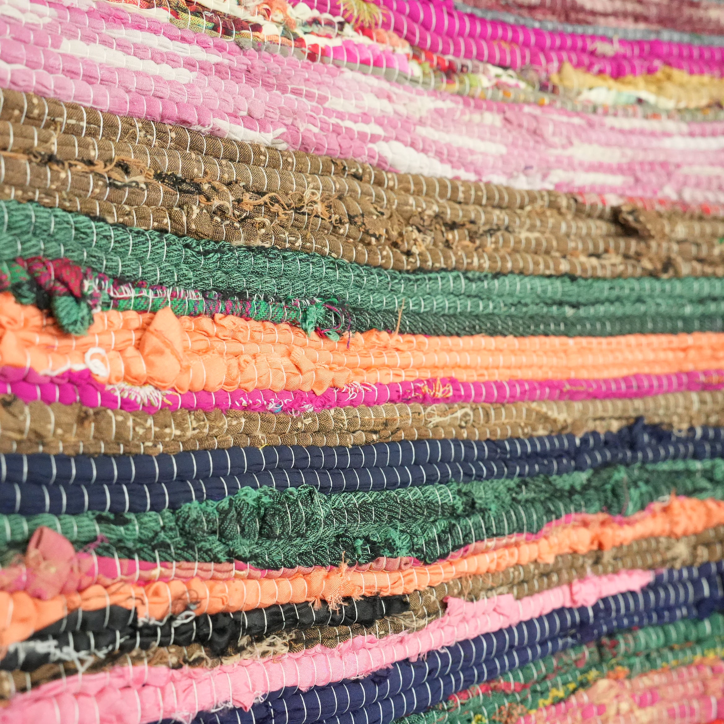 SCRAP FABRIC RUG C
