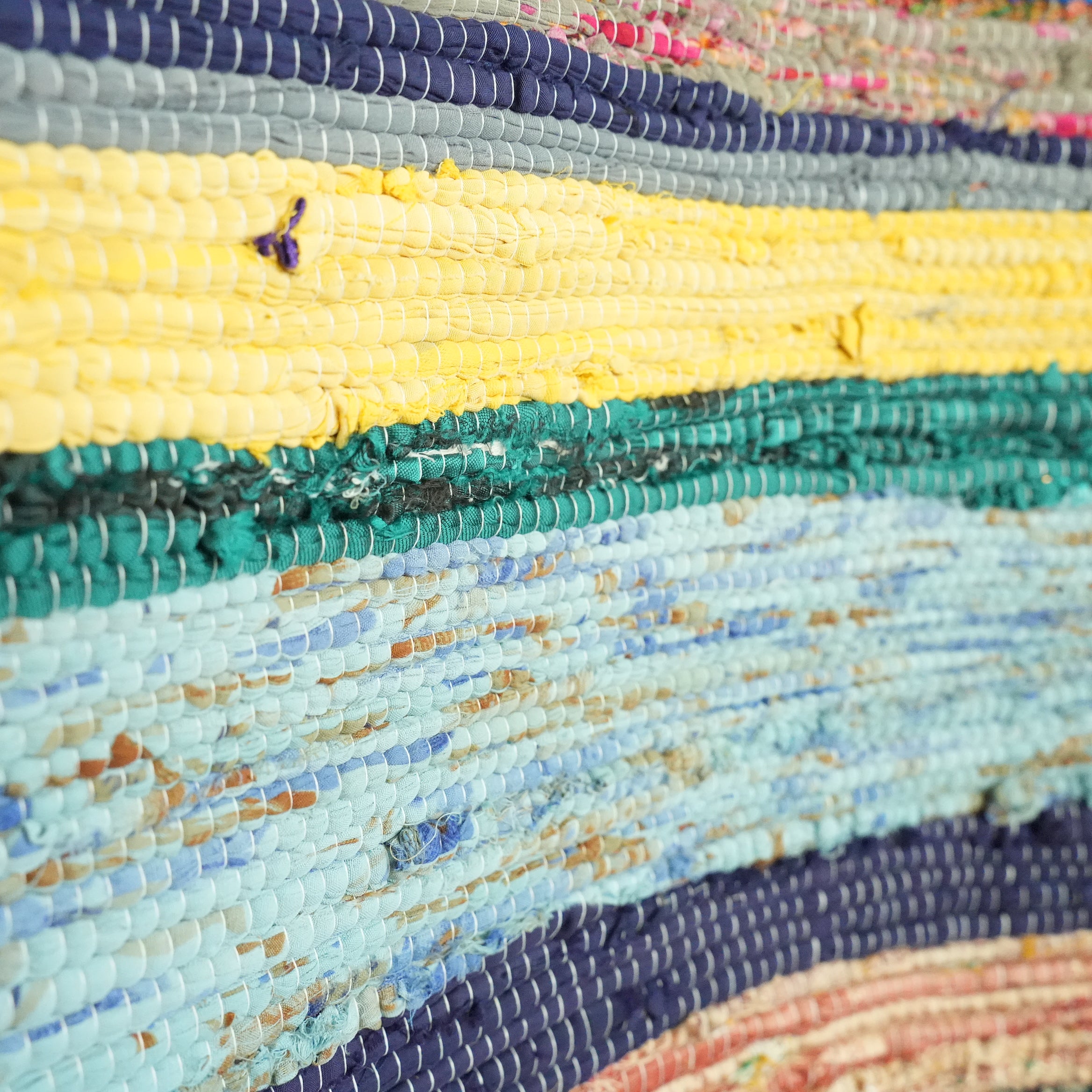 SCRAP FABRIC RUG C