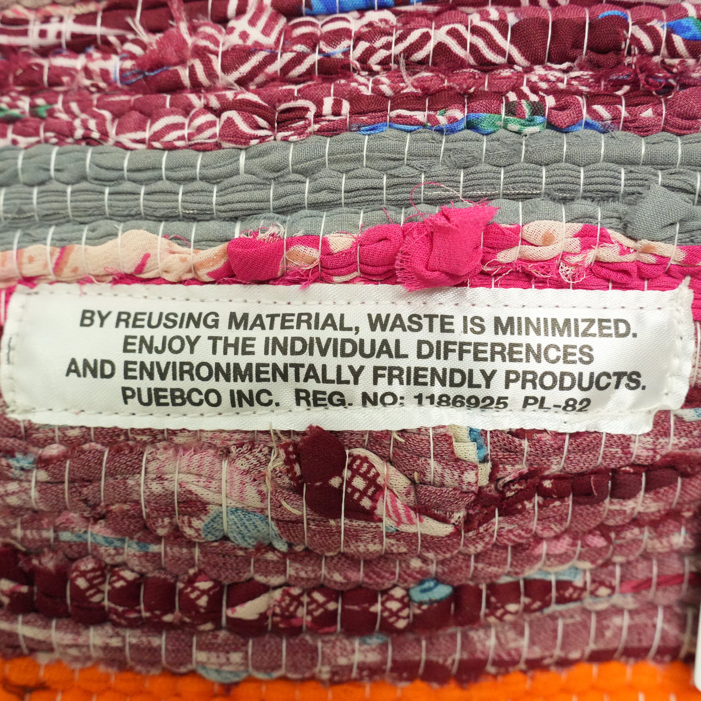 SCRAP FABRIC RUG C