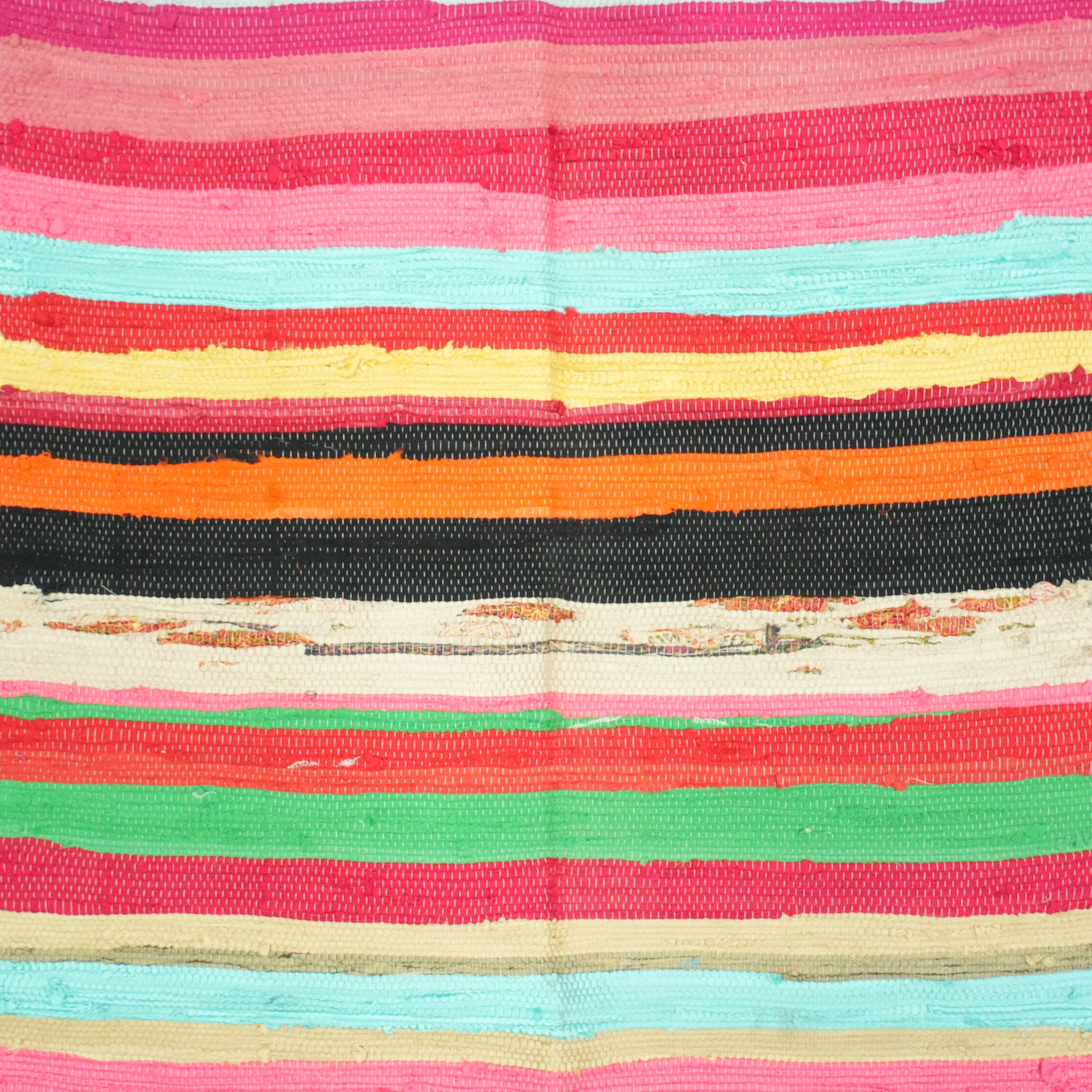 SCRAP FABRIC RUG E