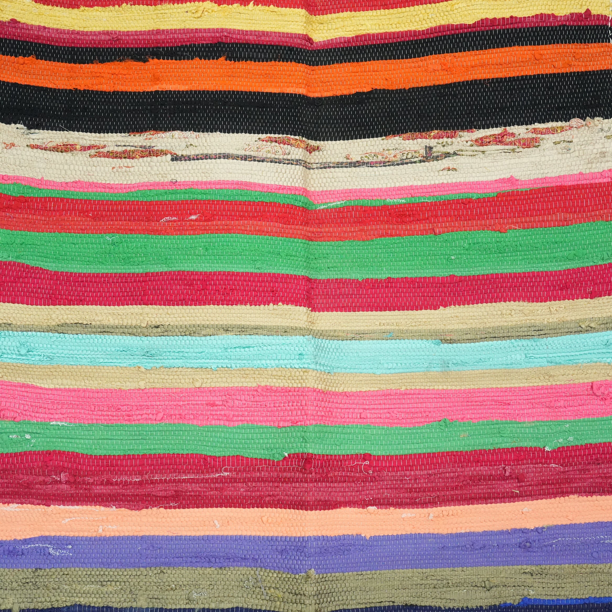 SCRAP FABRIC RUG E