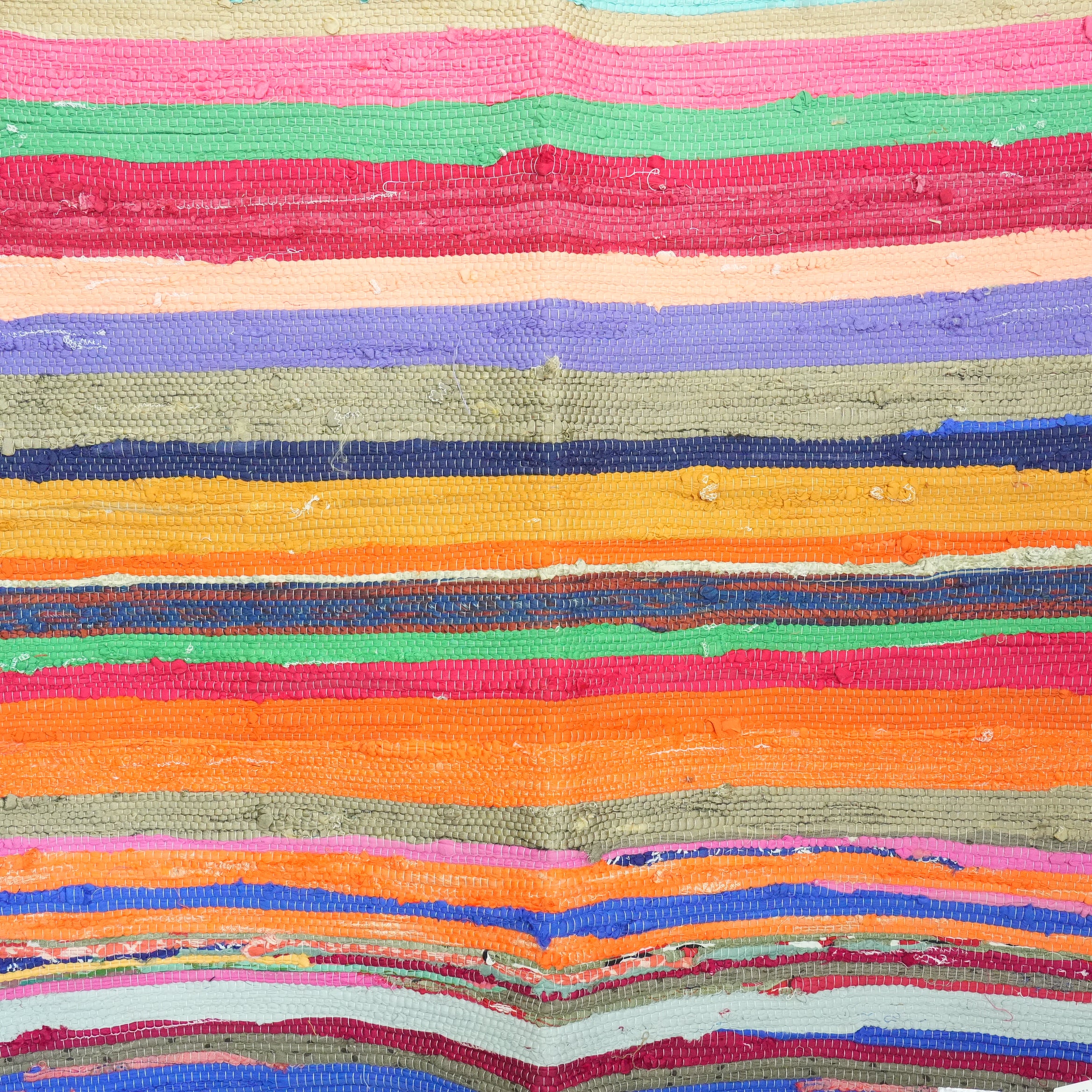SCRAP FABRIC RUG E
